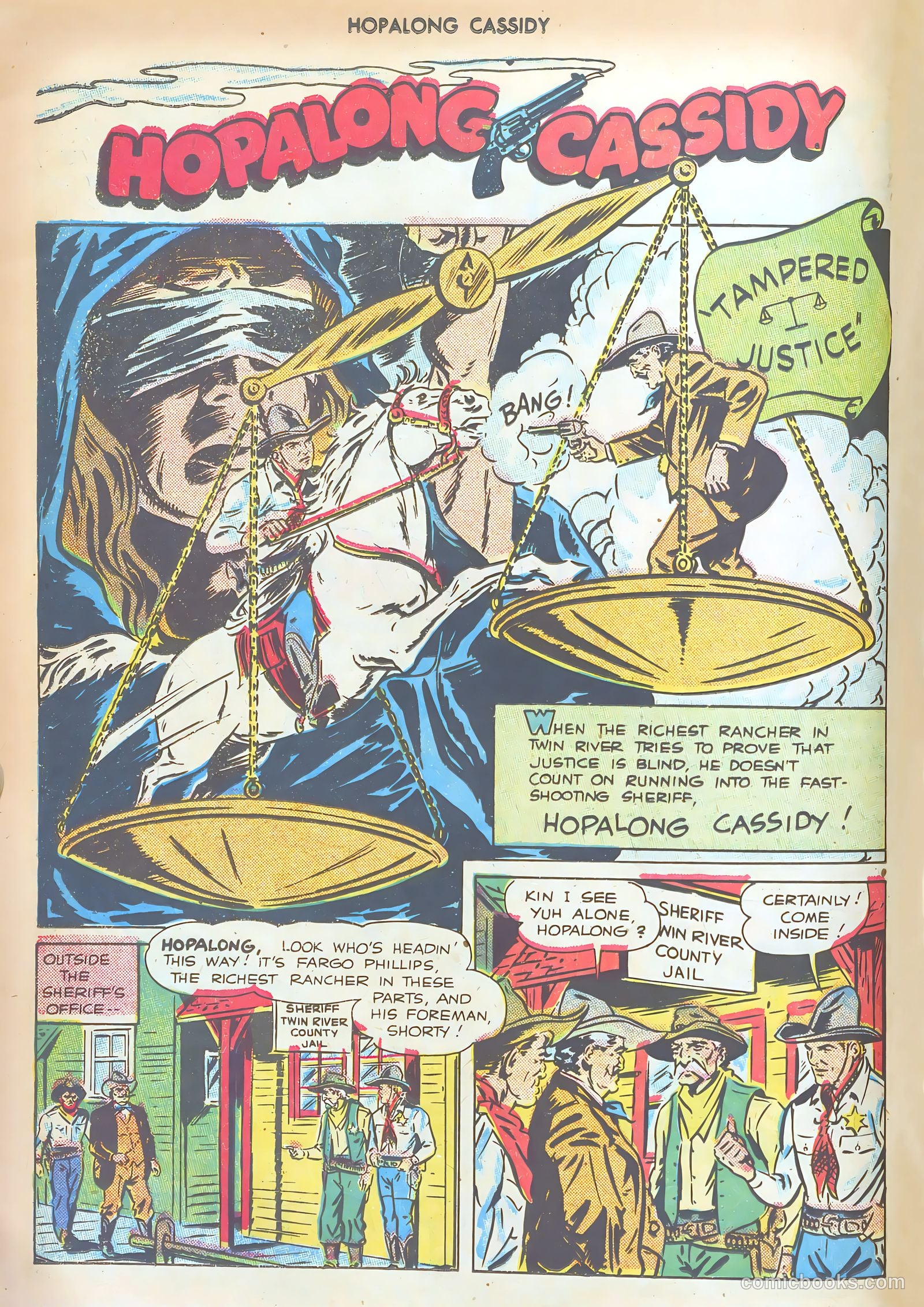 Hopalong Cassidy #9 — page 16 of 52