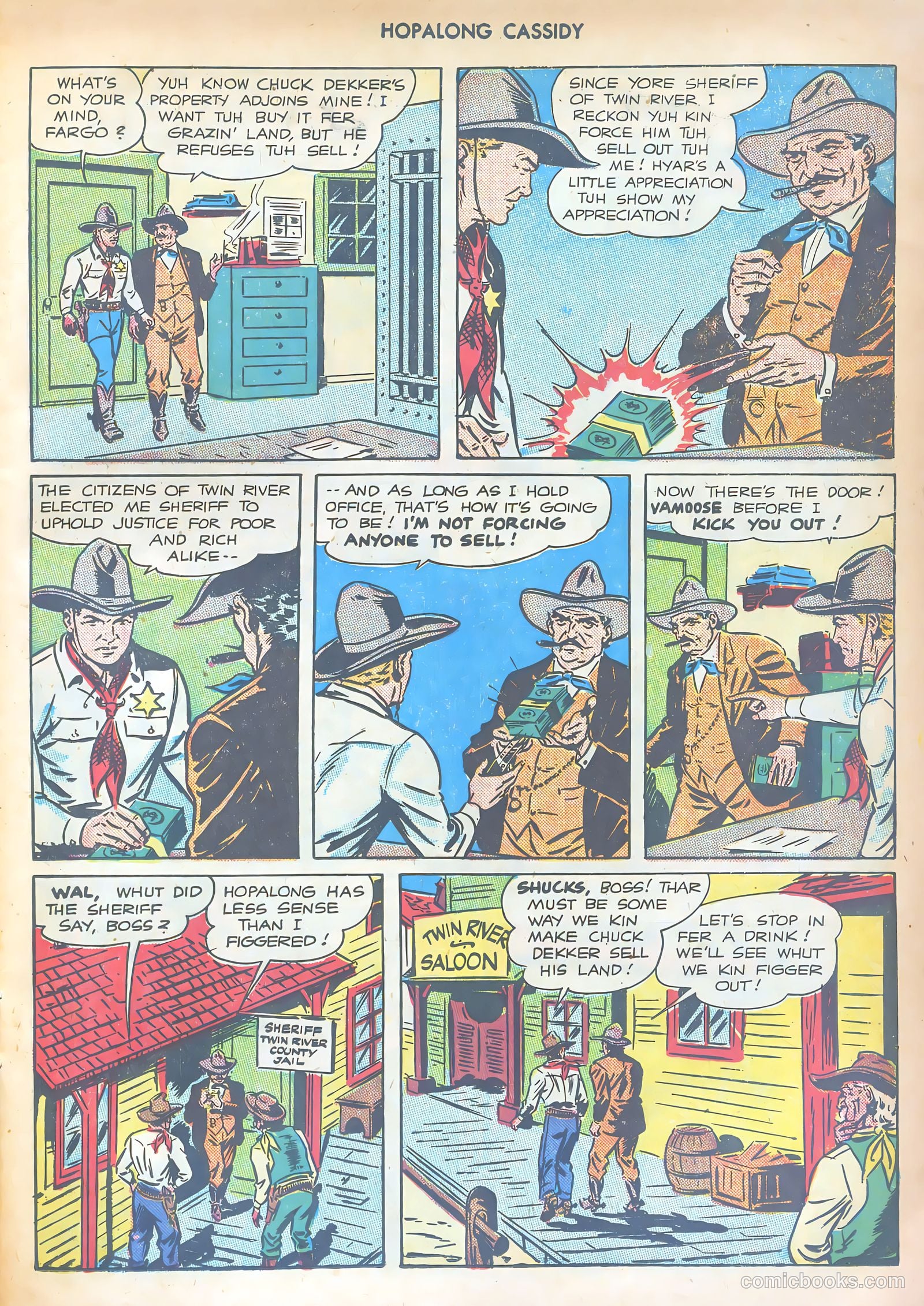Hopalong Cassidy #9 — page 17 of 52