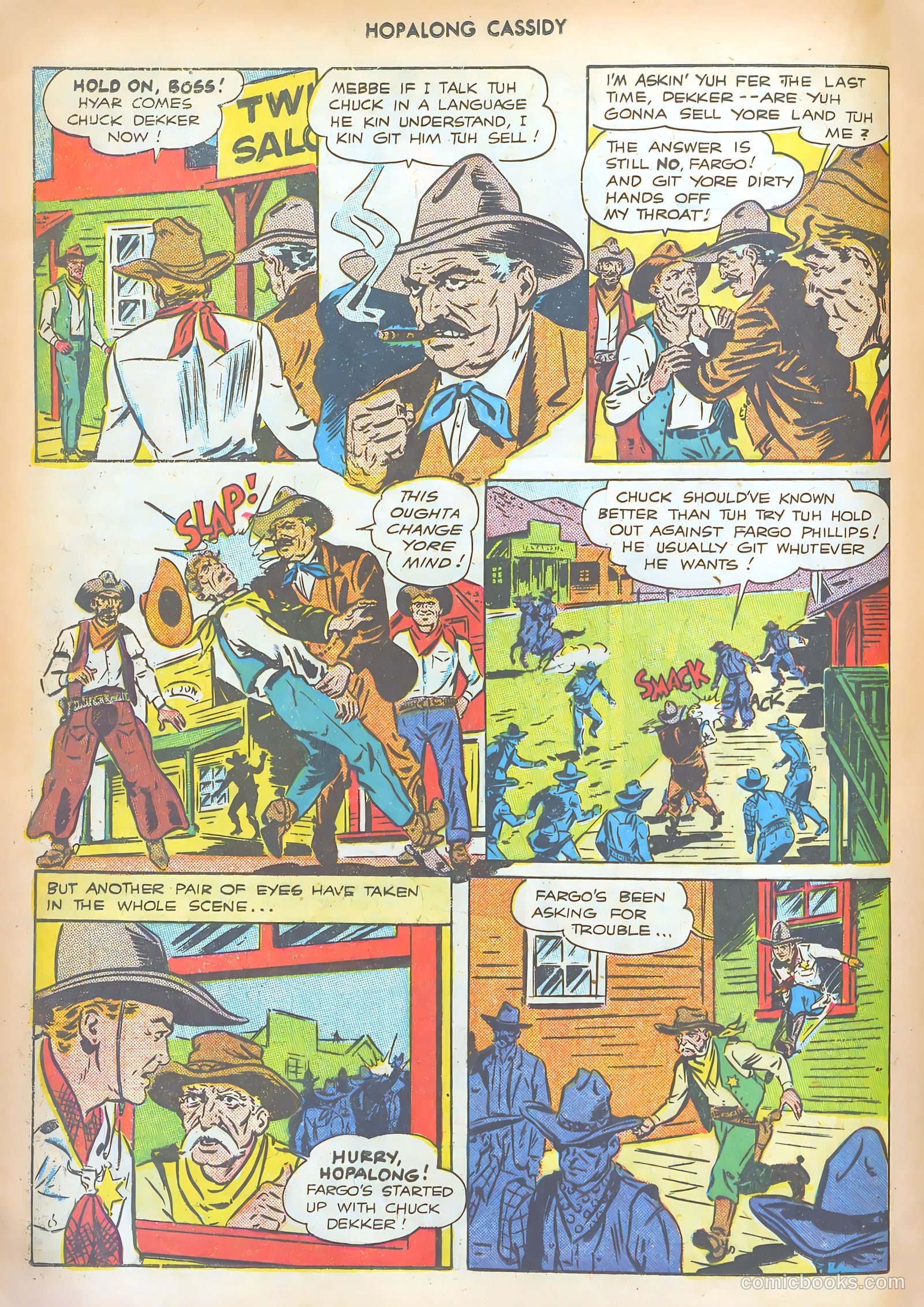 Hopalong Cassidy #9 — page 18 of 52