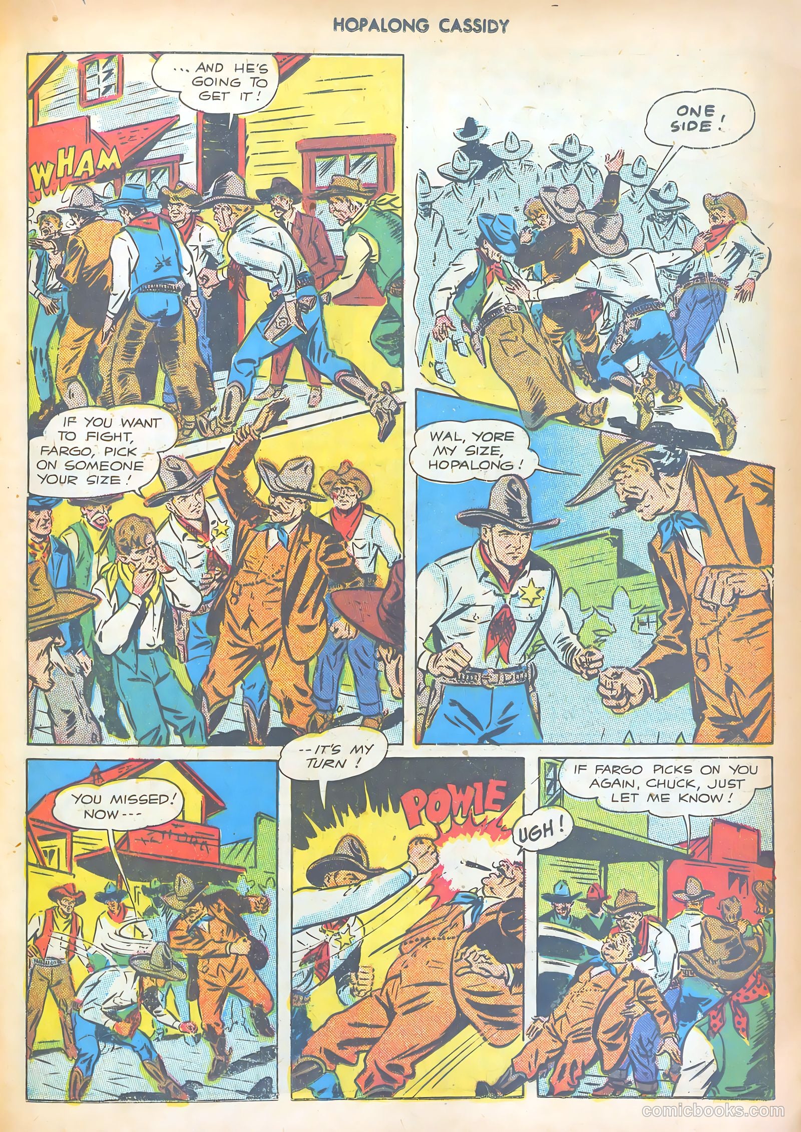 Hopalong Cassidy #9 — page 19 of 52