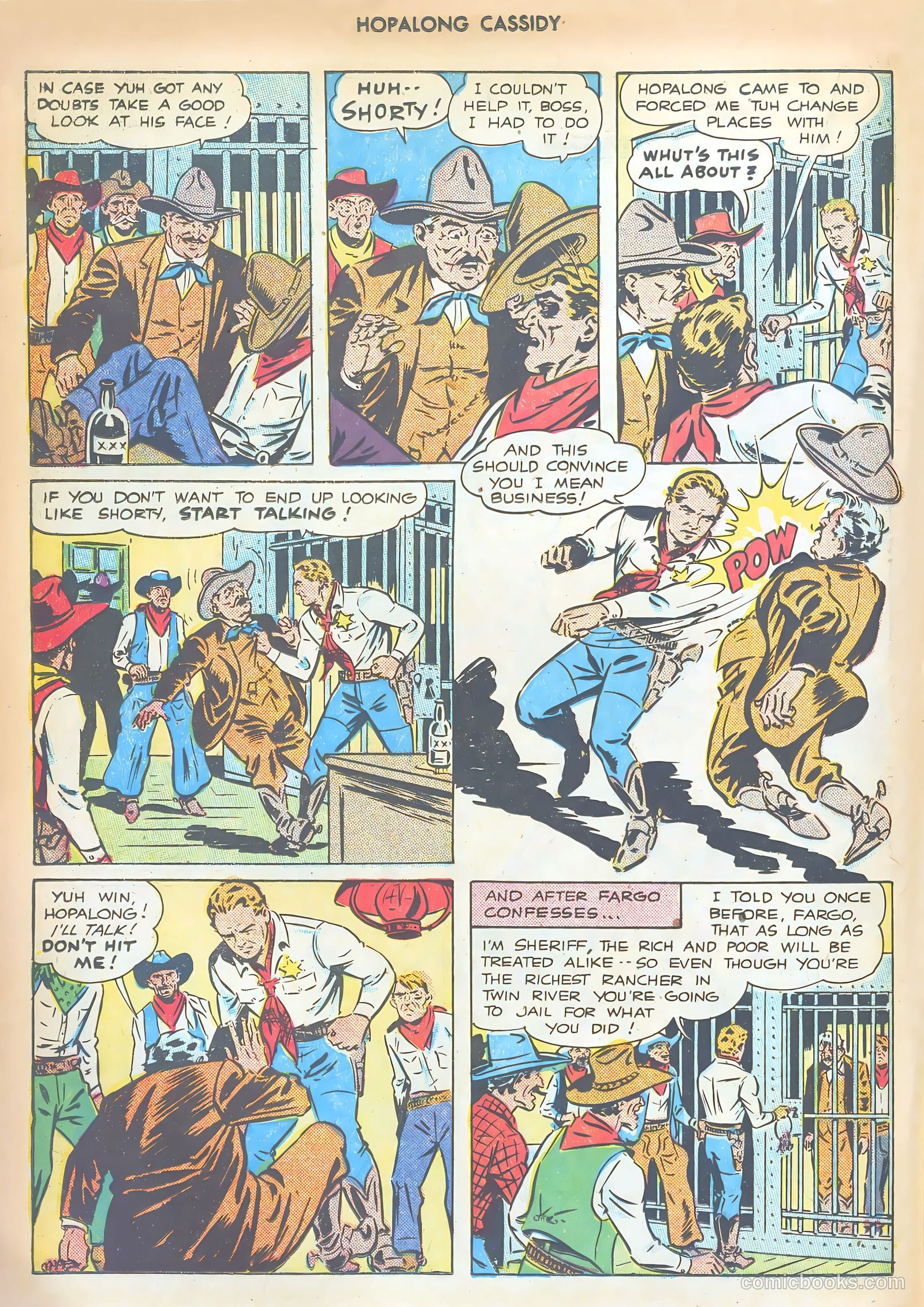 Hopalong Cassidy #9 — page 22 of 52