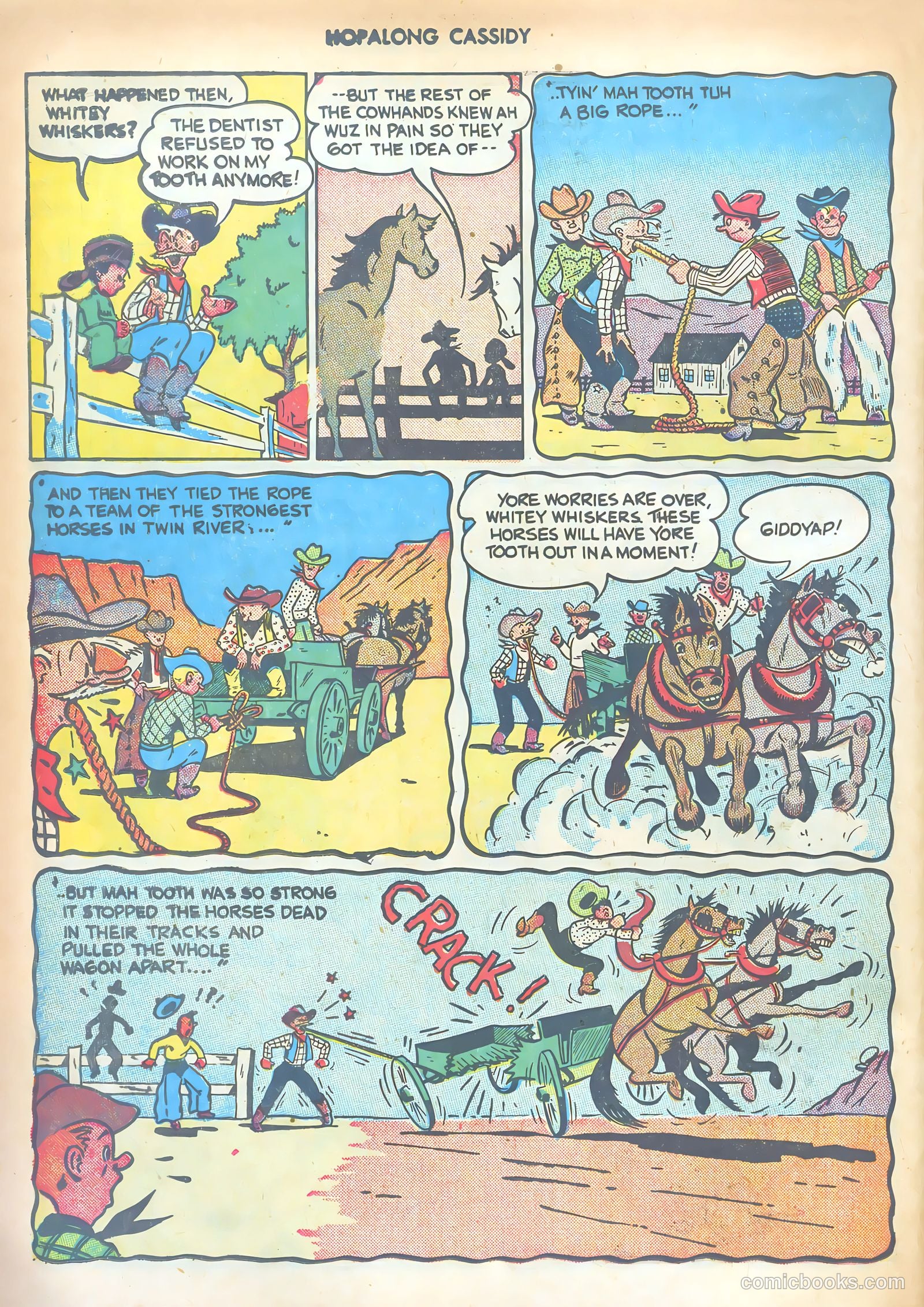 Hopalong Cassidy #9 — page 36 of 52