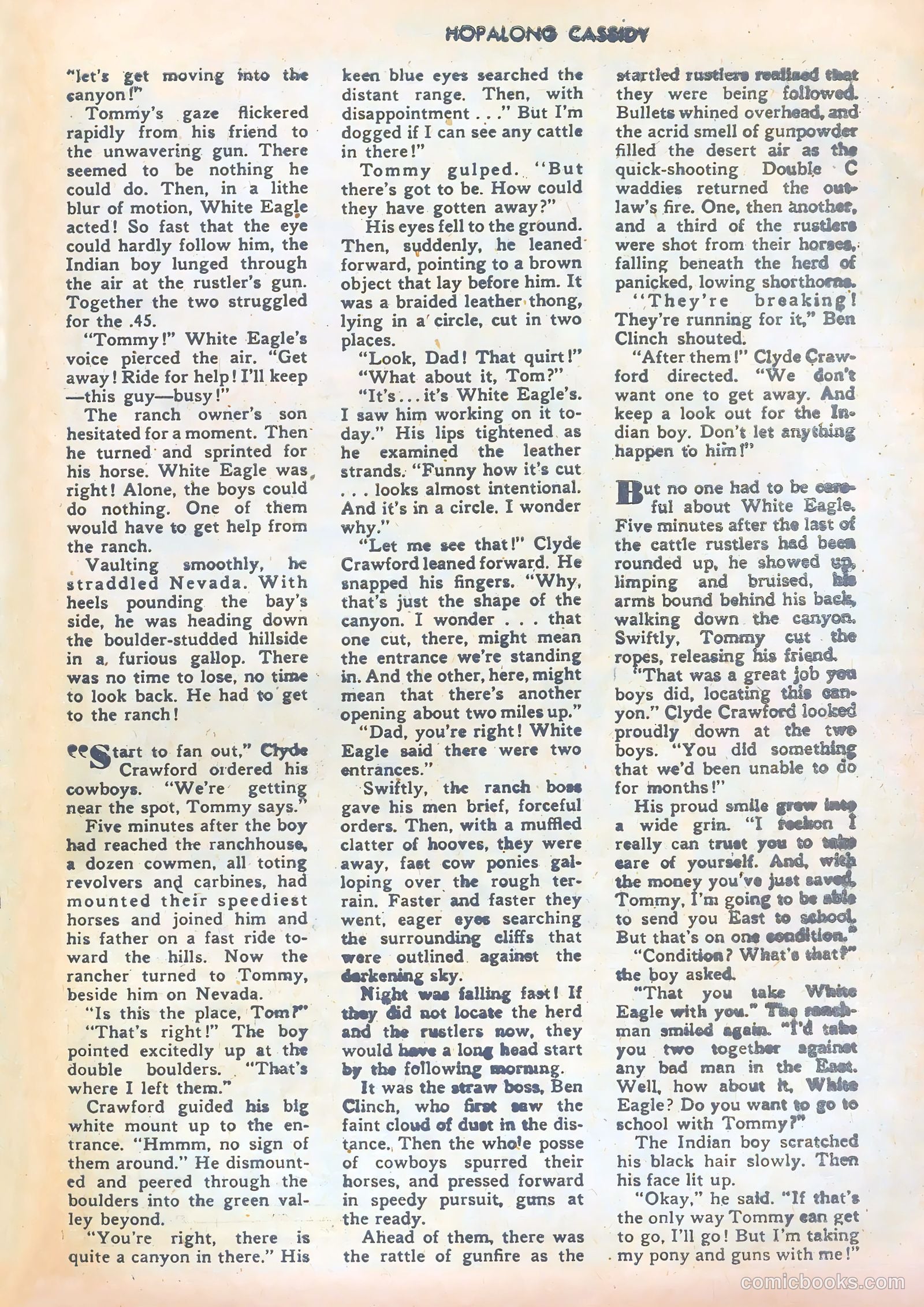 Hopalong Cassidy #9 — page 39 of 52