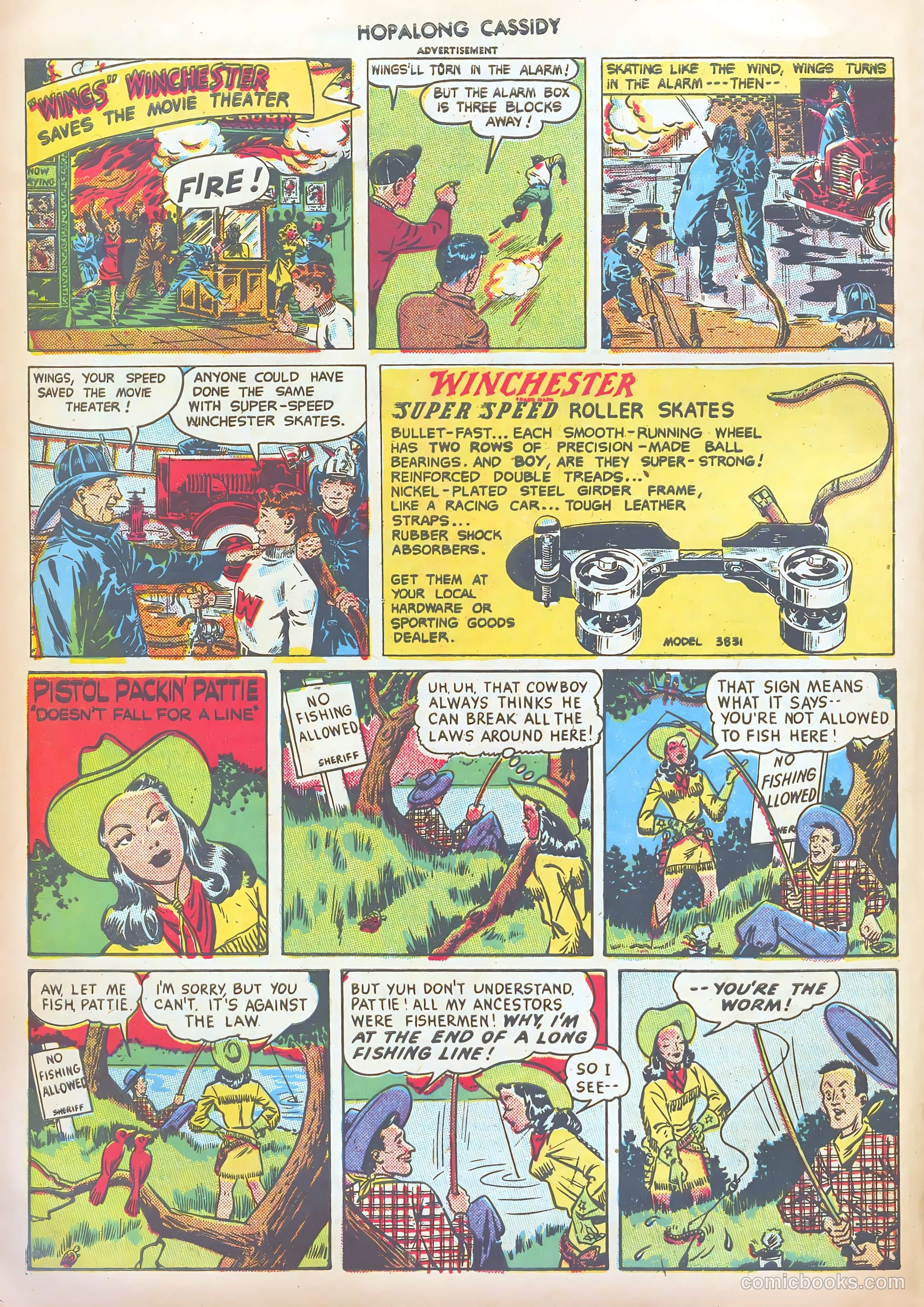 Hopalong Cassidy #9 — page 40 of 52