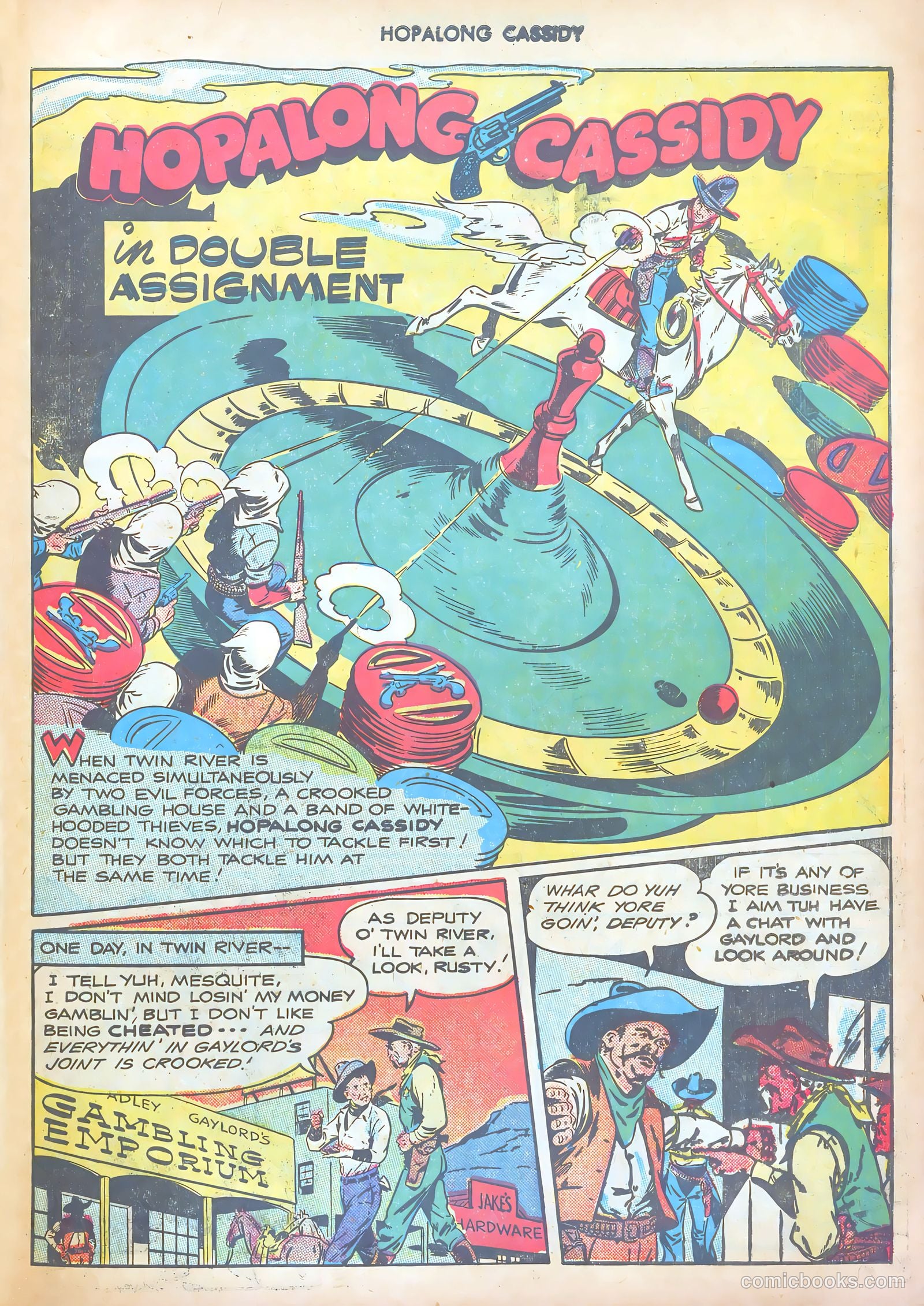 Hopalong Cassidy #9 — page 41 of 52