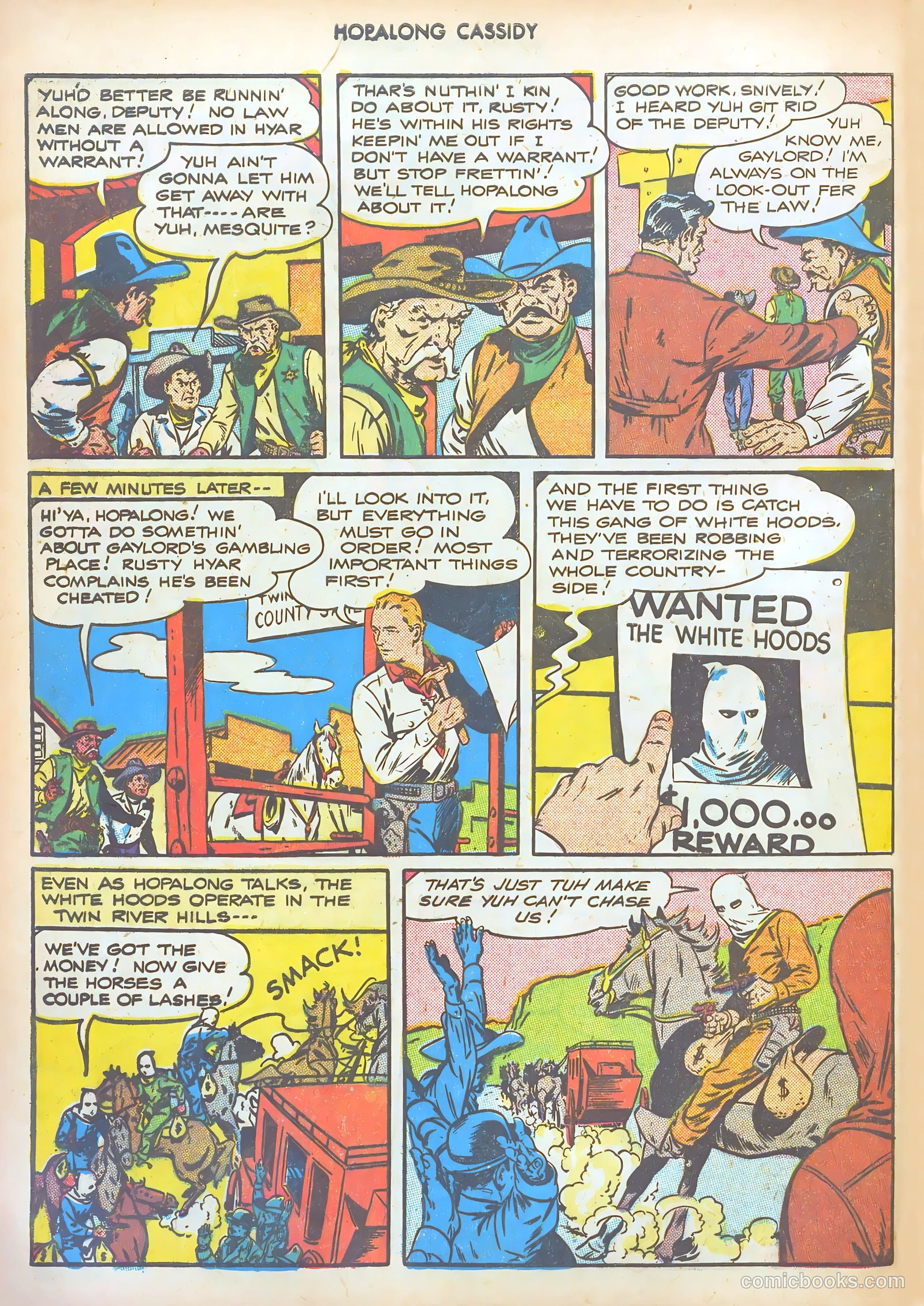 Hopalong Cassidy #9 — page 42 of 52