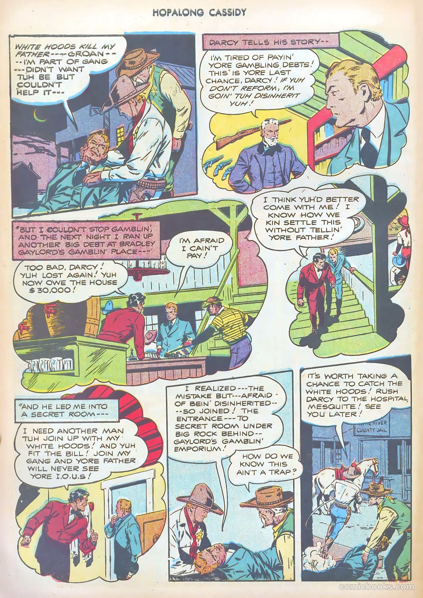 Hopalong Cassidy #9 — page 46 of 52