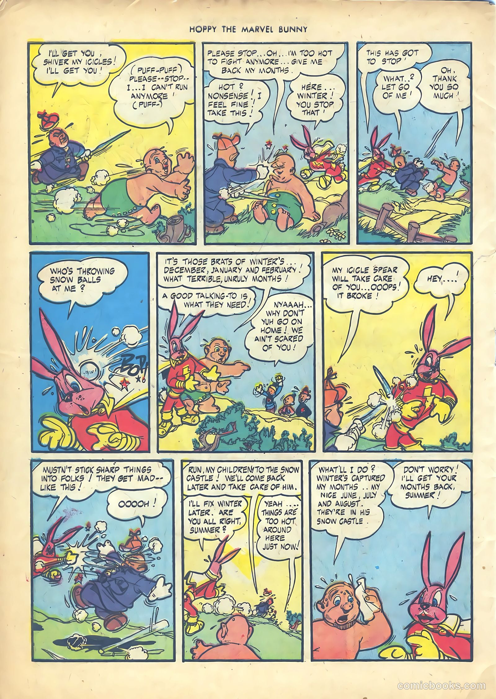 Hoppy the Marvel Bunny #1 — page 32 of 36