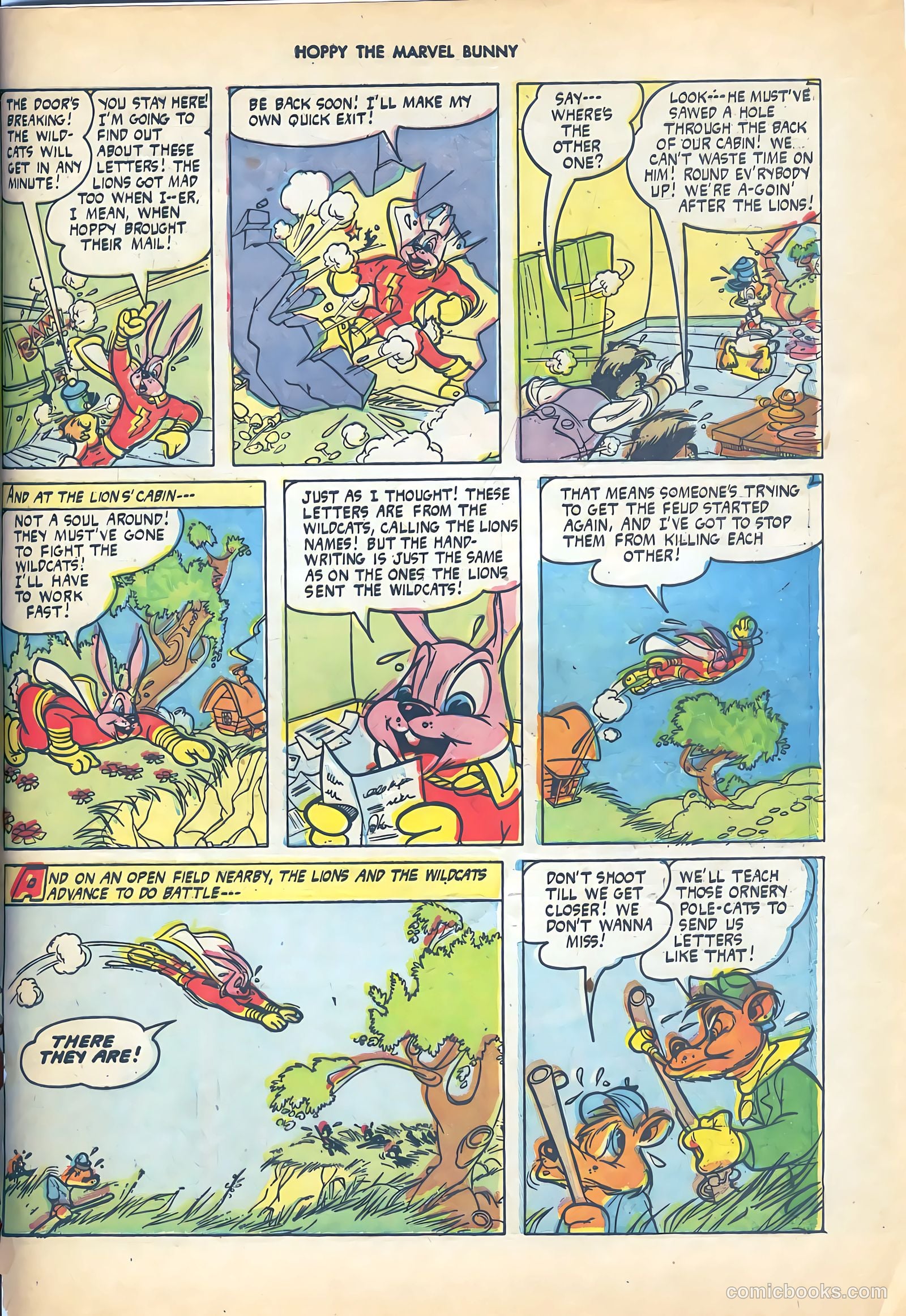 Hoppy the Marvel Bunny #2 — page 32 of 36