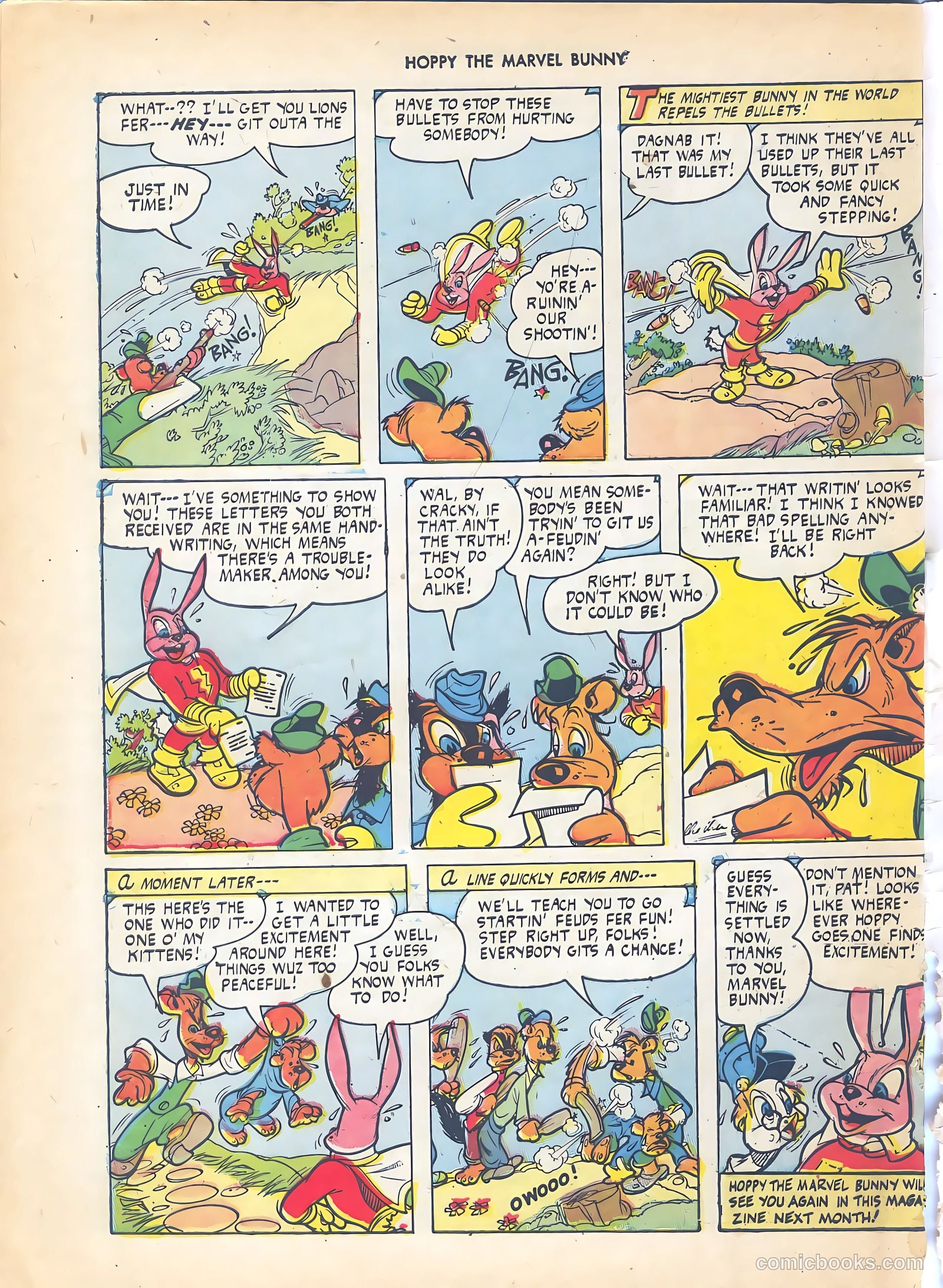 Hoppy the Marvel Bunny #2 — page 33 of 36