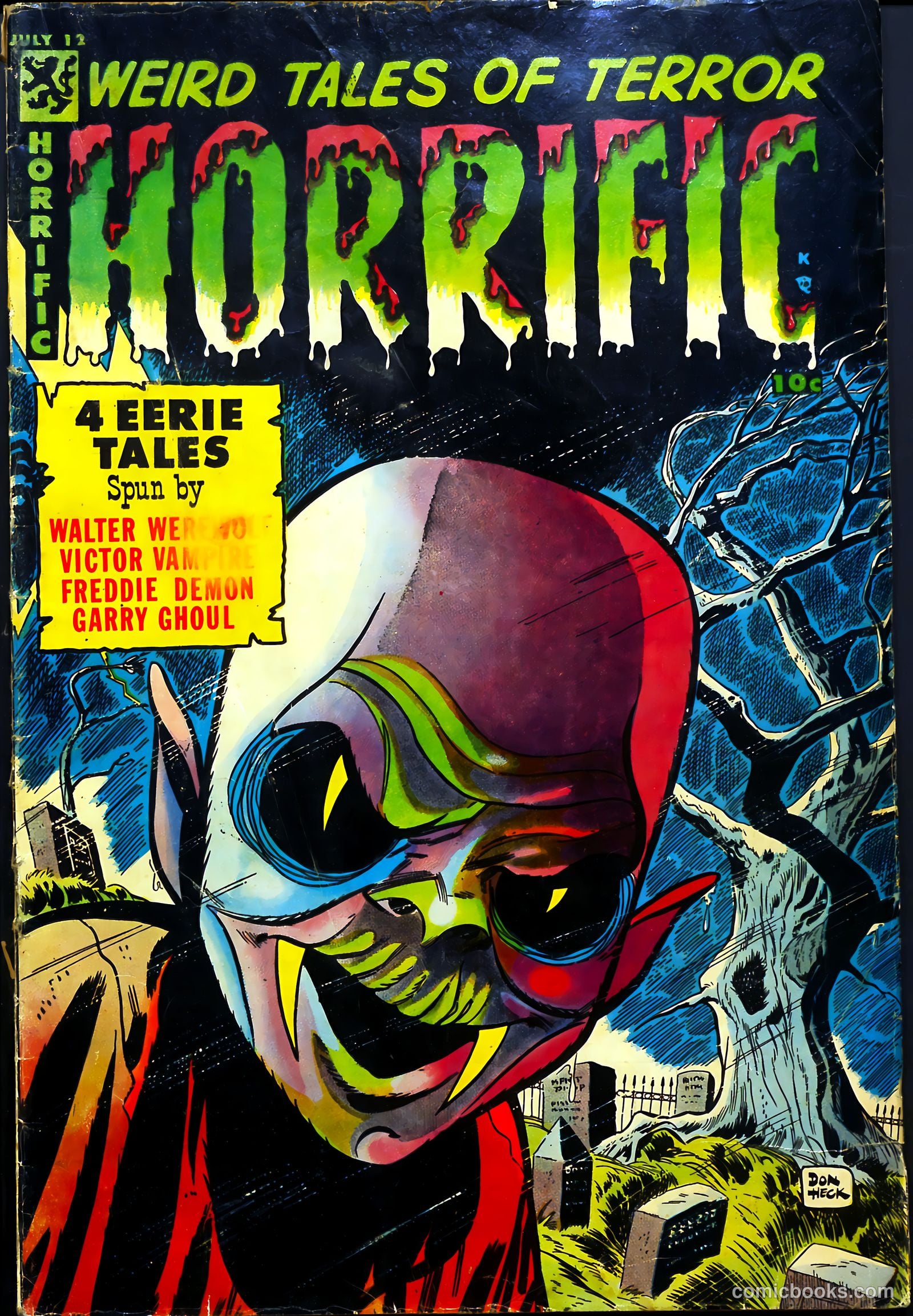 Horrific #12 — page 1 of 36