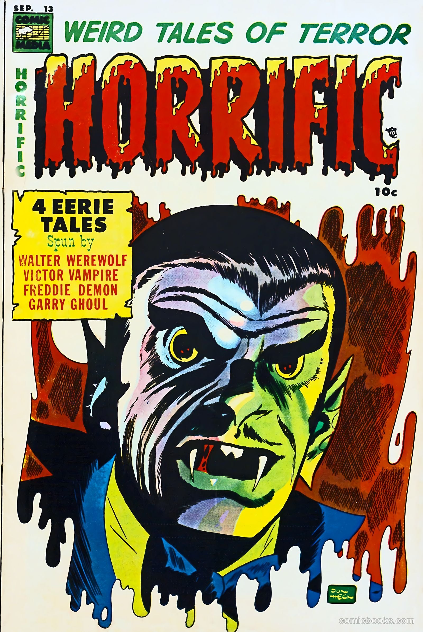 Horrific #13 — page 1 of 36