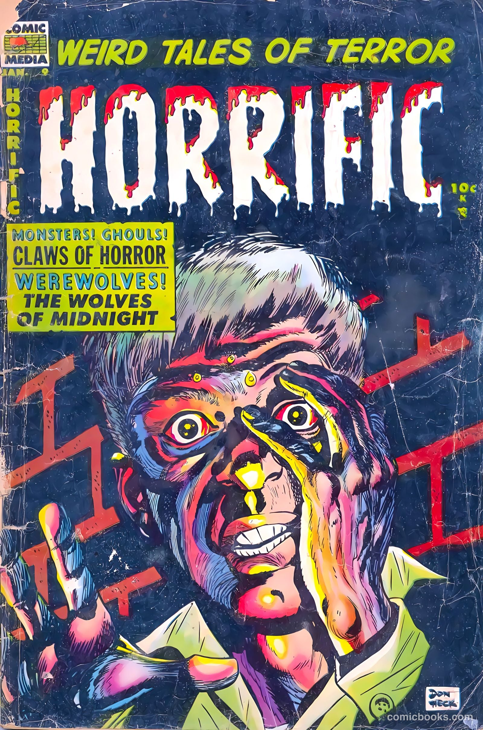 Horrific #9 — page 1 of 36