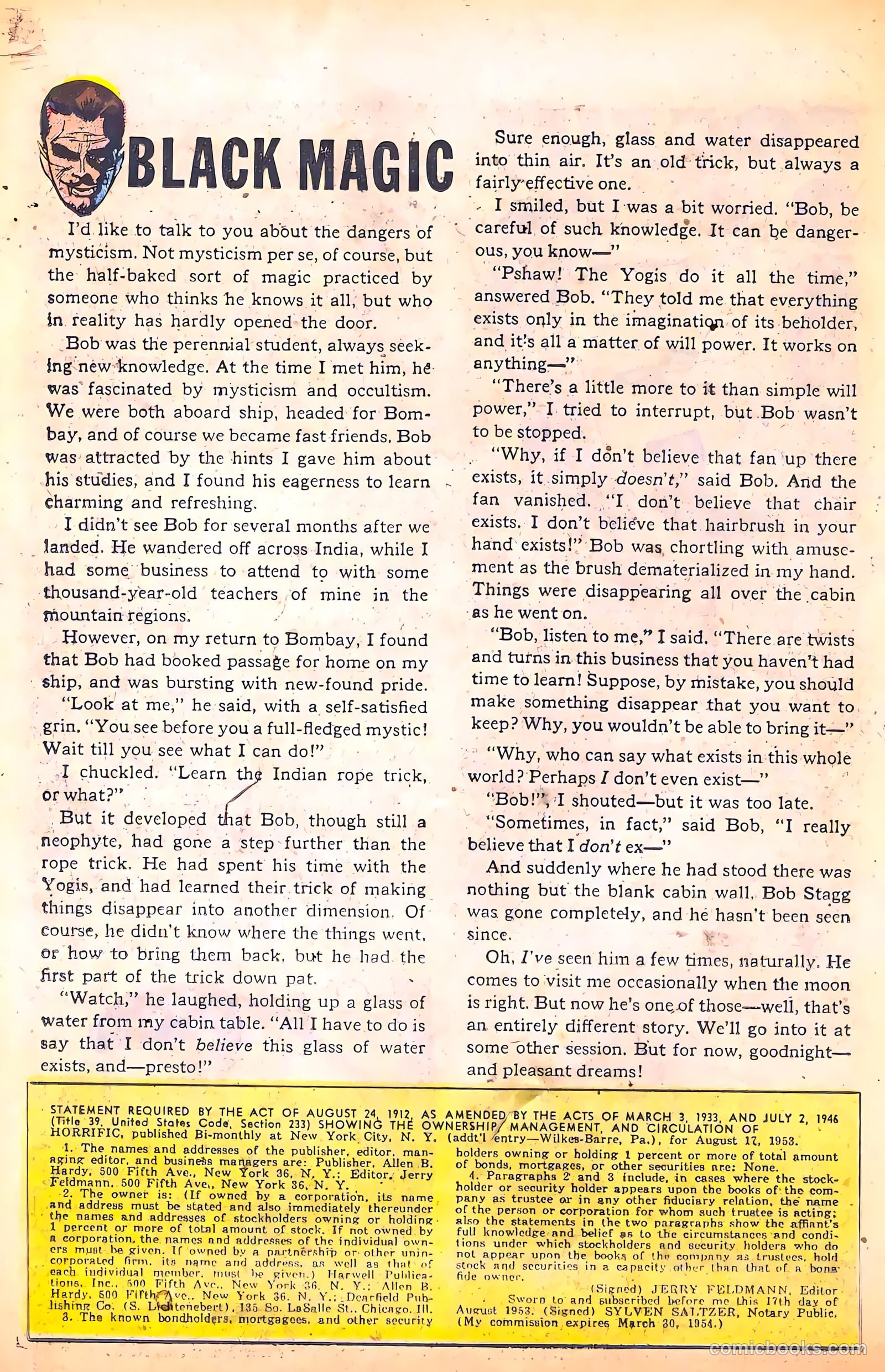 Horrific #9 — page 18 of 36