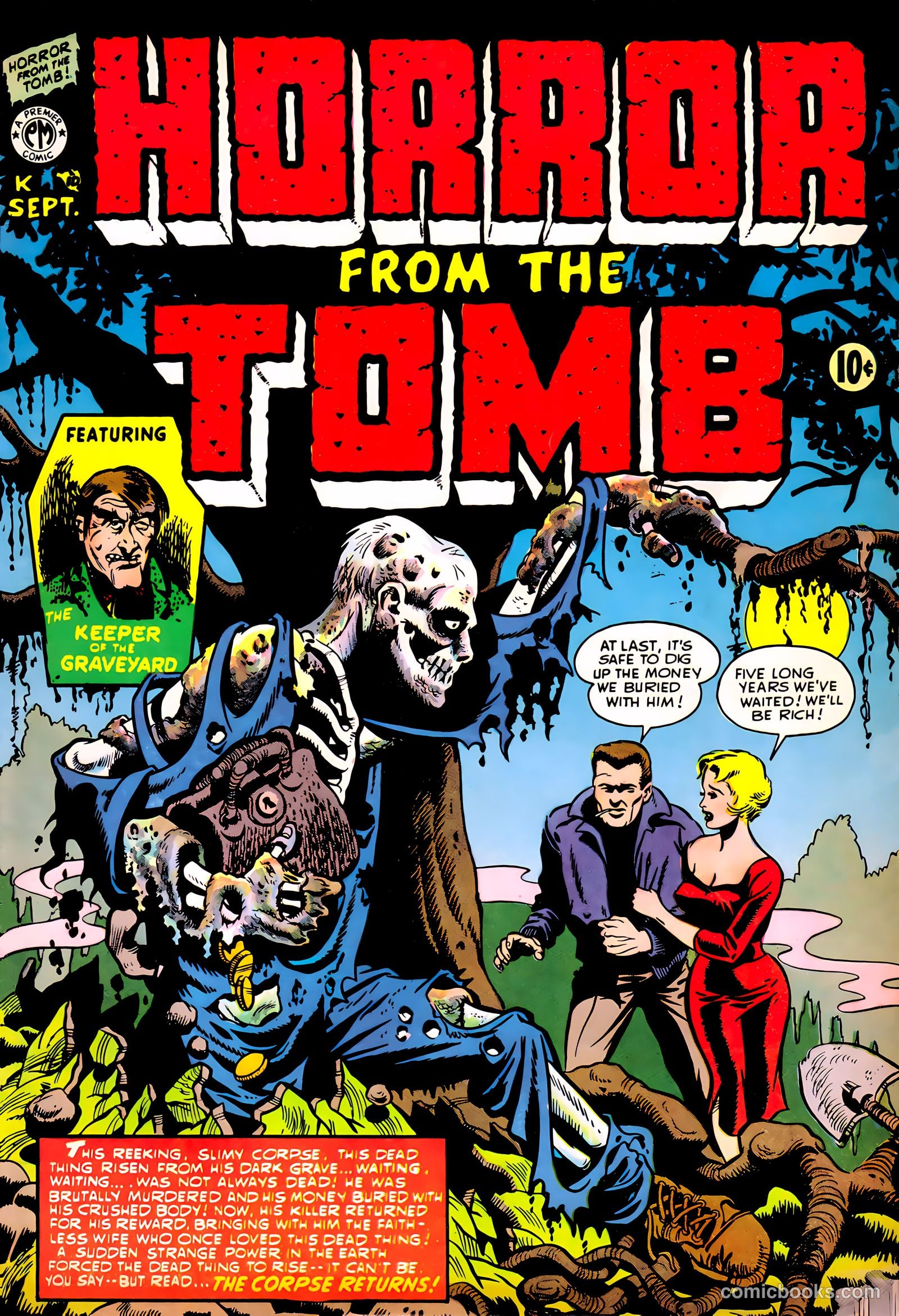 Horror from the Tomb #1 — page 1 of 36