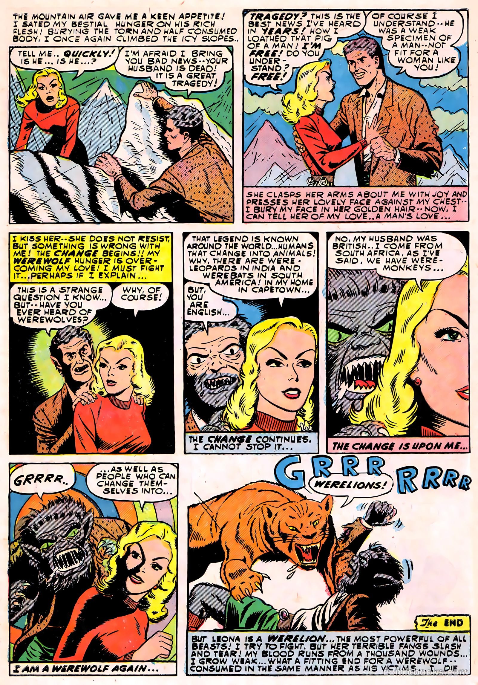 Horror from the Tomb #1 — page 8 of 36