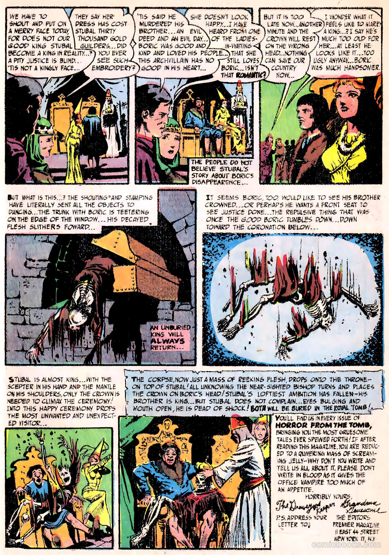 Horror from the Tomb #1 — page 33 of 36