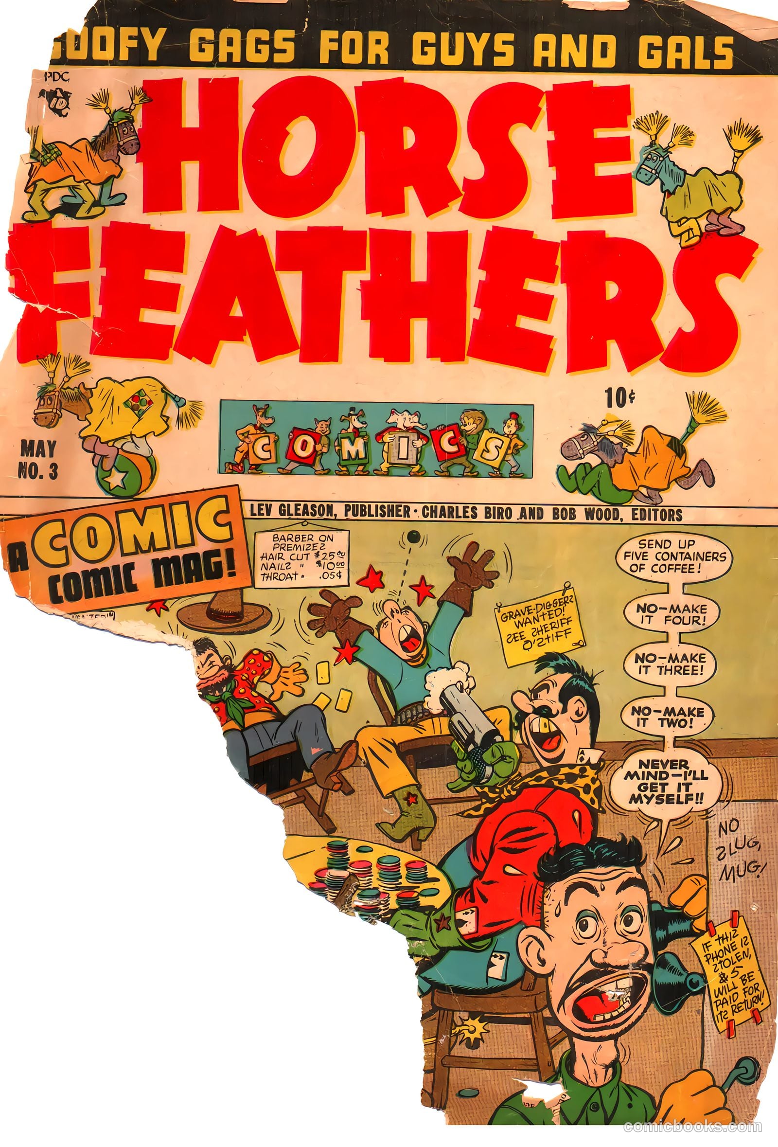 Horsefeathers #3 — page 1 of 34