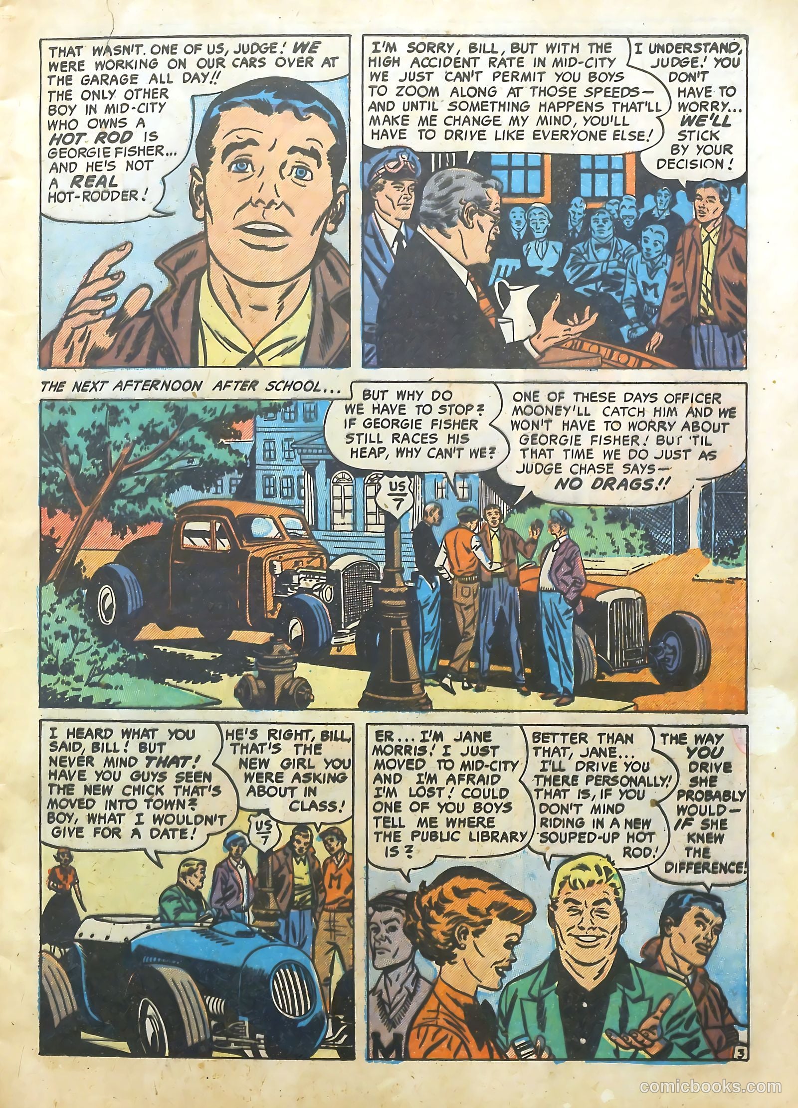 Hot Rod and Speedway Comics #1 — page 5 of 36