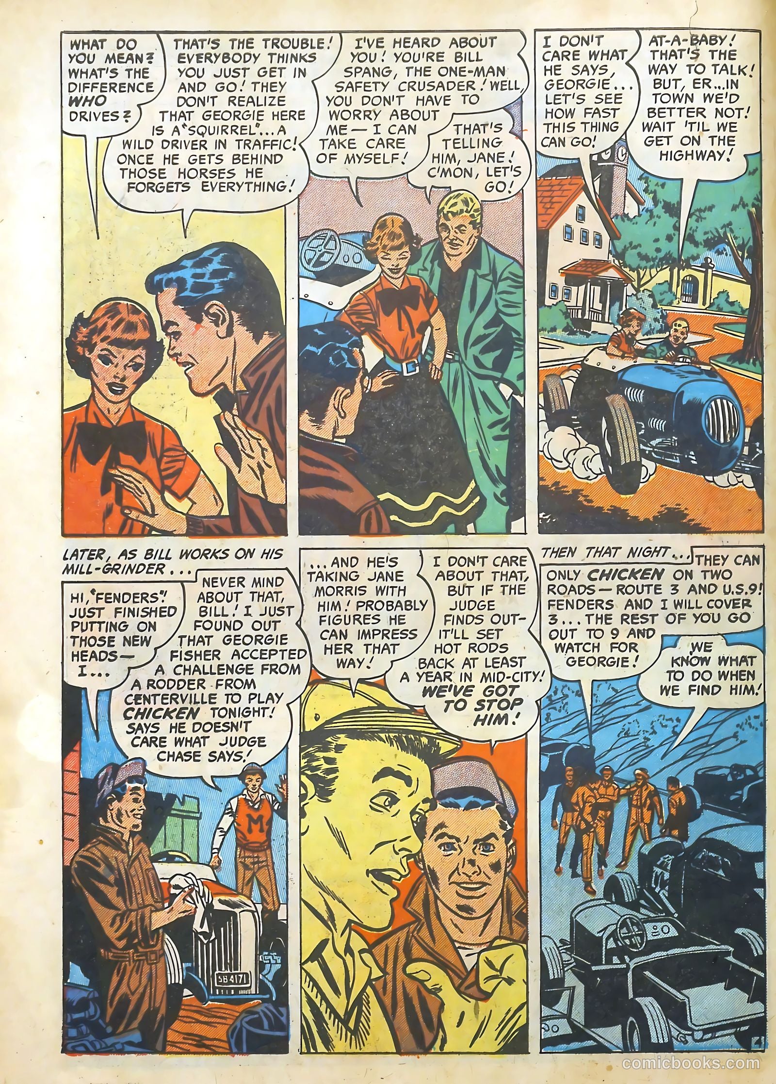 Hot Rod and Speedway Comics #1 — page 6 of 36