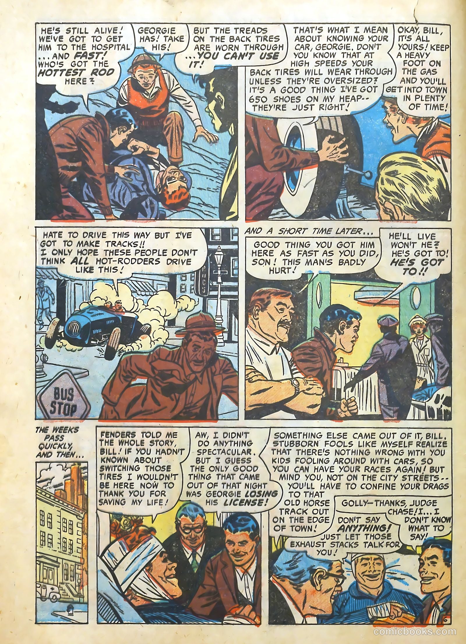 Hot Rod and Speedway Comics #1 — page 8 of 36