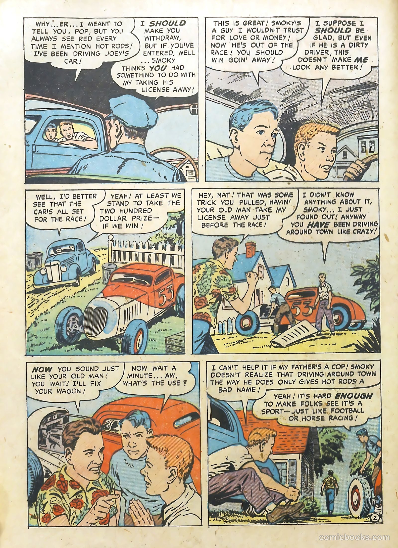 Hot Rod and Speedway Comics #2 — page 4 of 36
