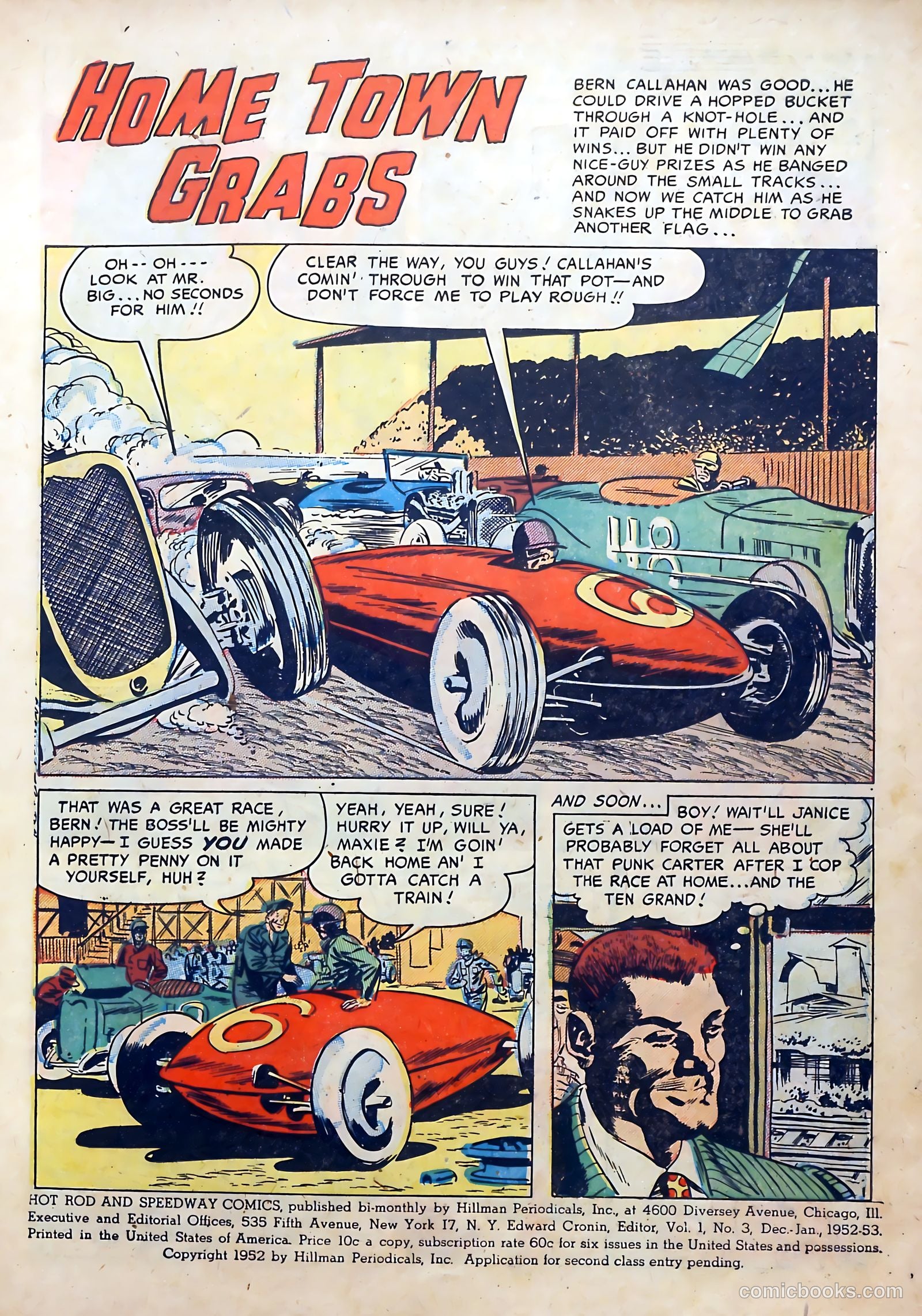 Hot Rod and Speedway Comics #3 — page 3 of 36