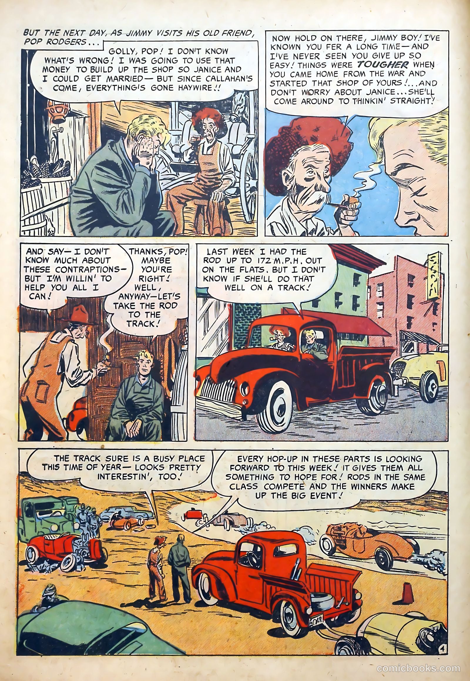 Hot Rod and Speedway Comics #3 — page 6 of 36