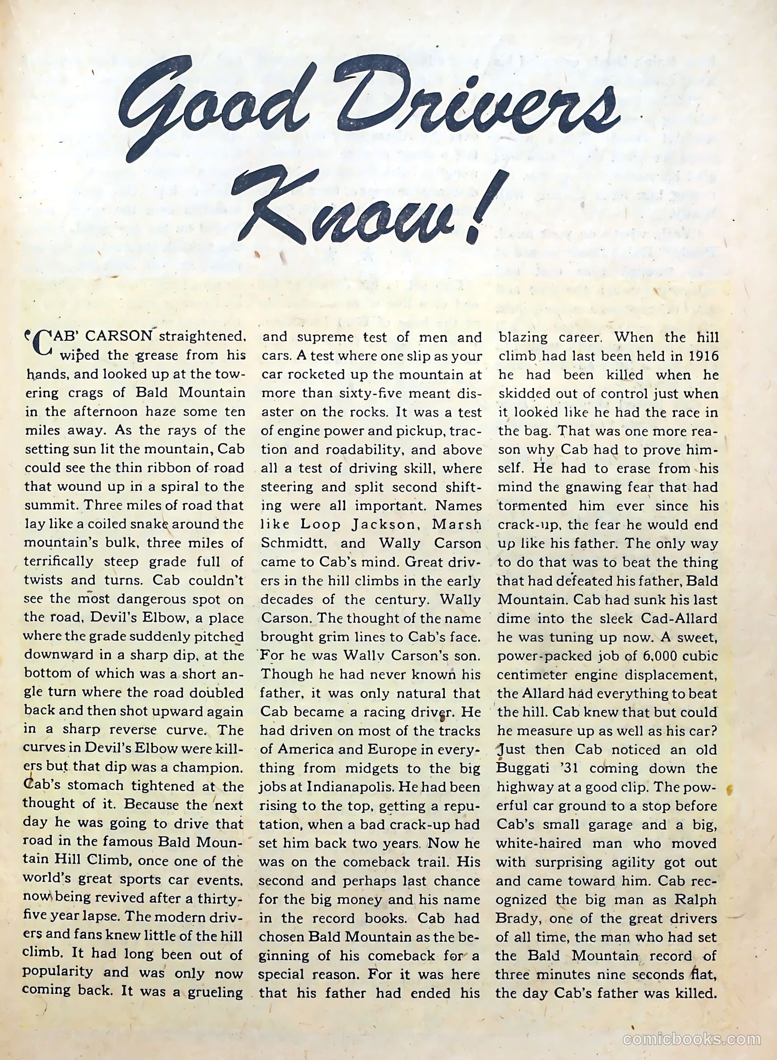 Hot Rod and Speedway Comics #3 — page 19 of 36
