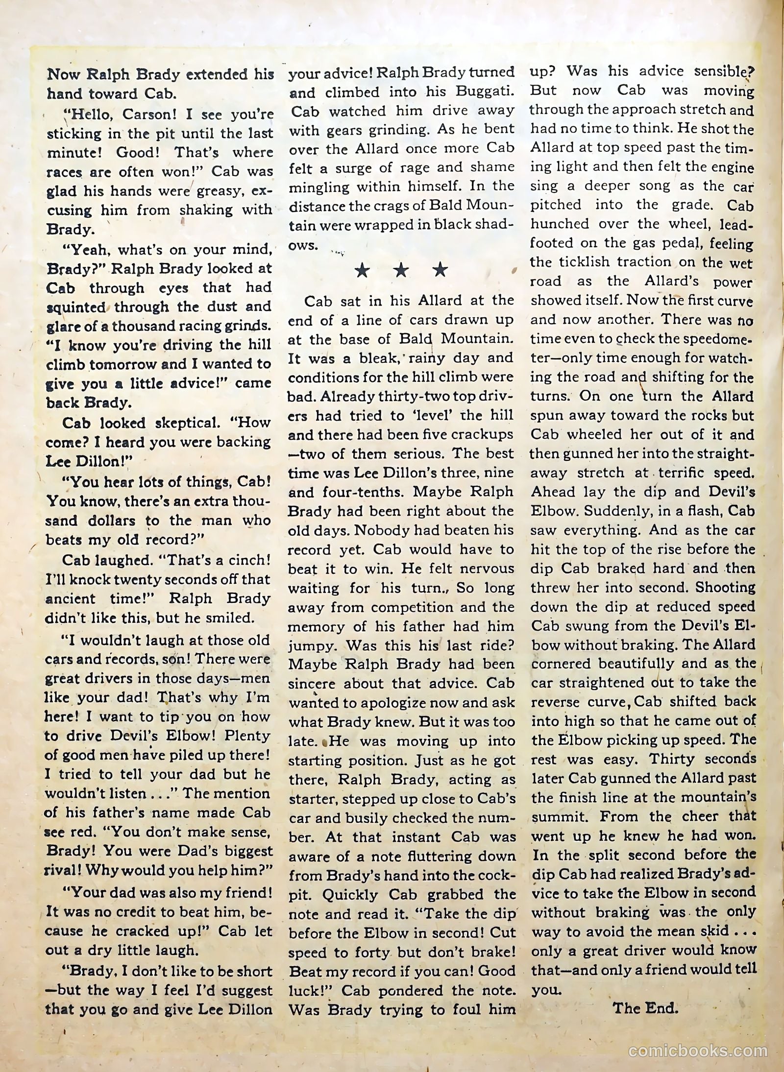 Hot Rod and Speedway Comics #3 — page 20 of 36