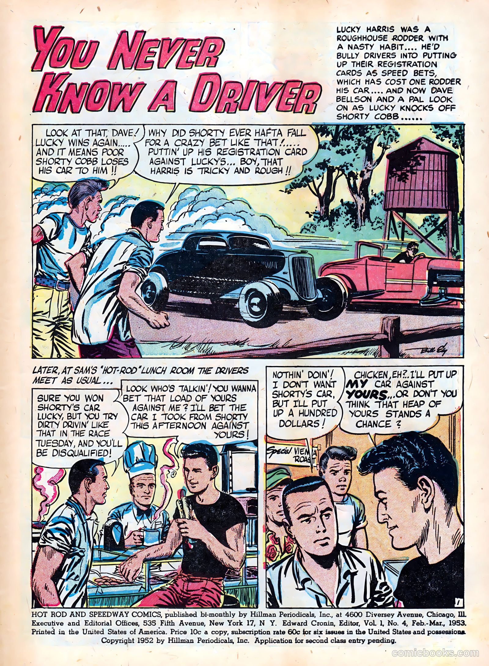 Hot Rod and Speedway Comics #4 — page 3 of 37