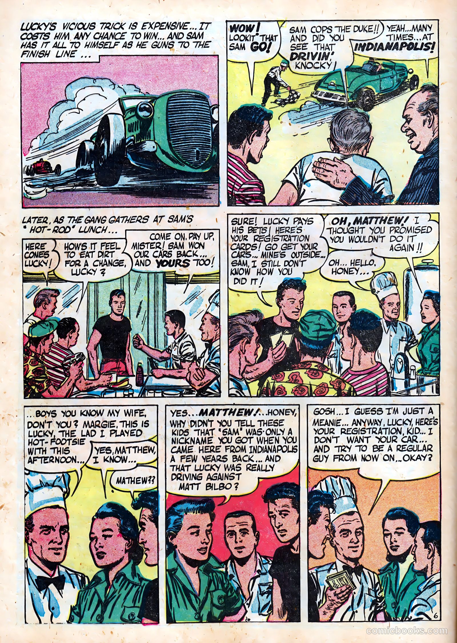 Hot Rod and Speedway Comics #4 — page 8 of 37