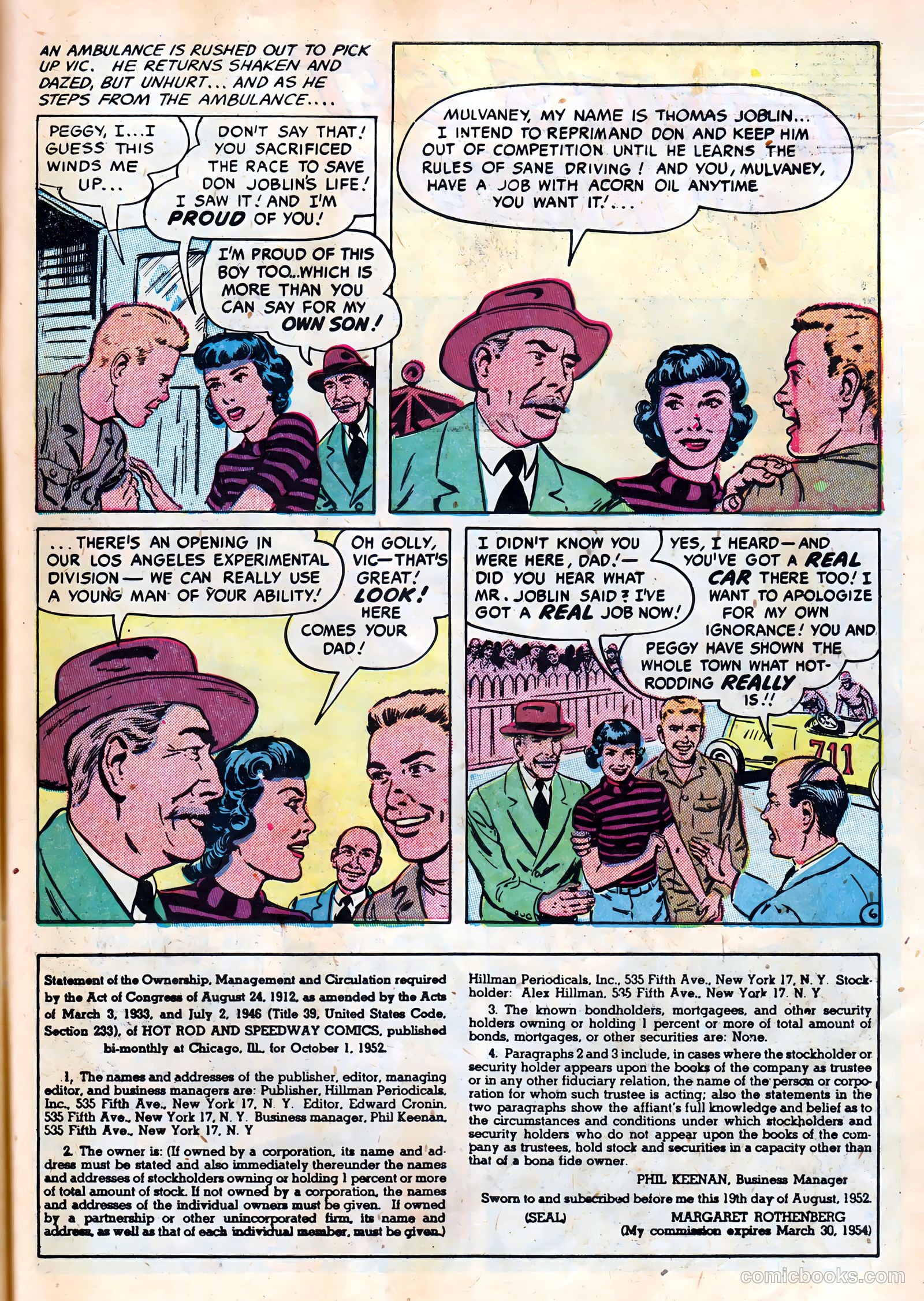 Hot Rod and Speedway Comics #4 — page 27 of 37