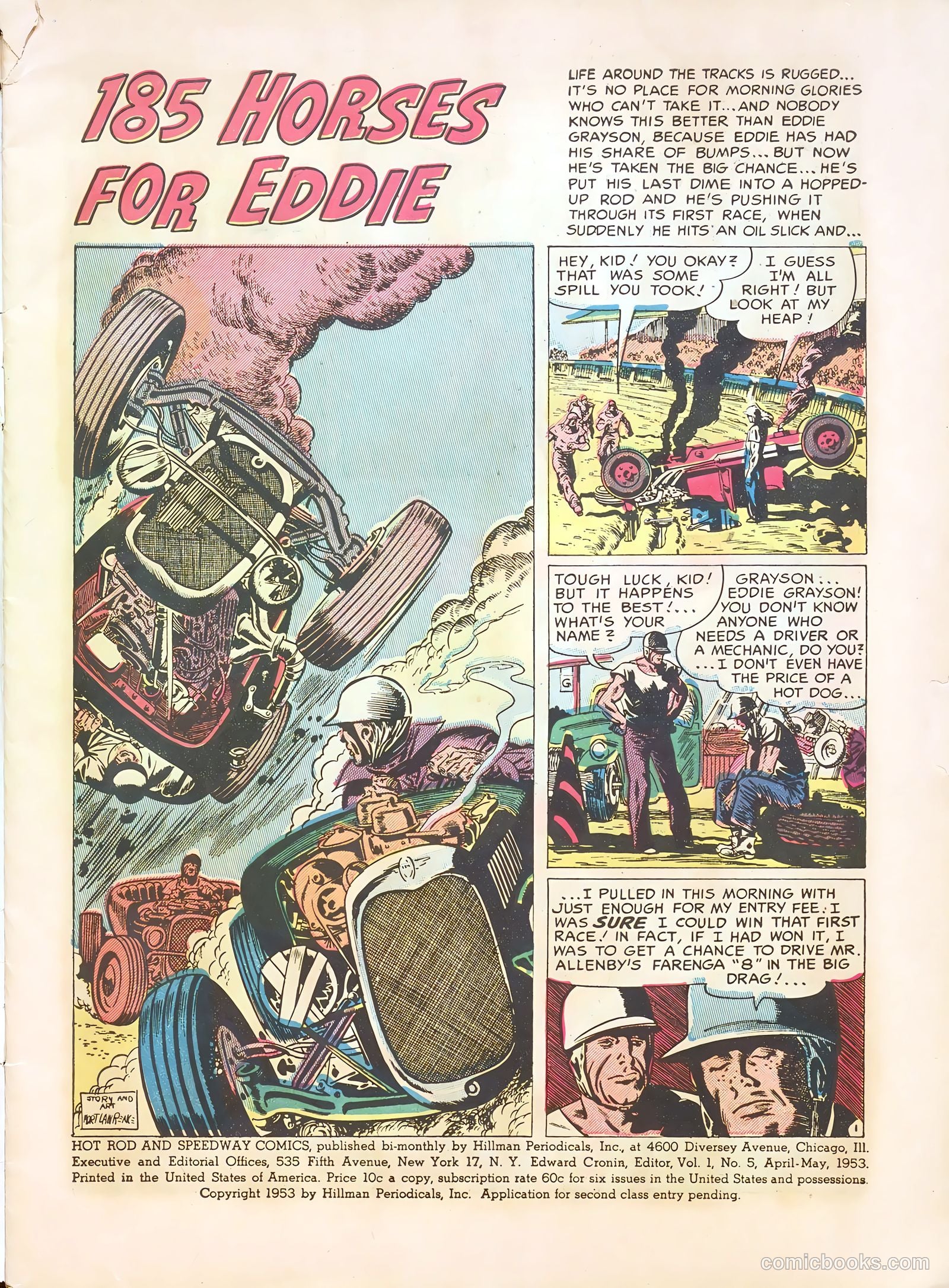 Hot Rod and Speedway Comics #5 — page 3 of 36