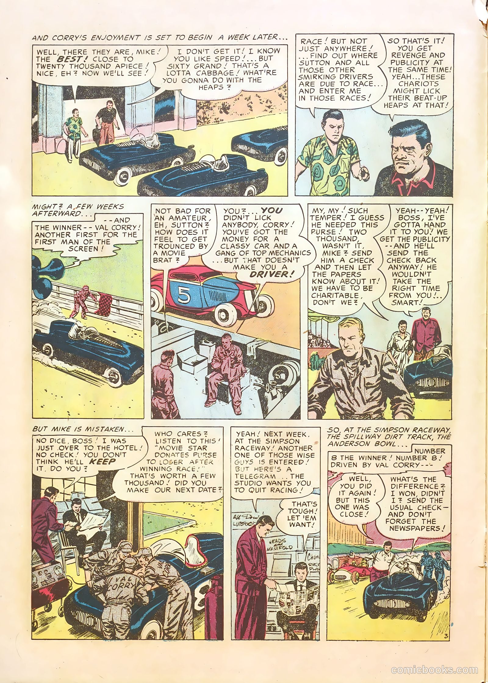 Hot Rod and Speedway Comics #5 — page 10 of 36