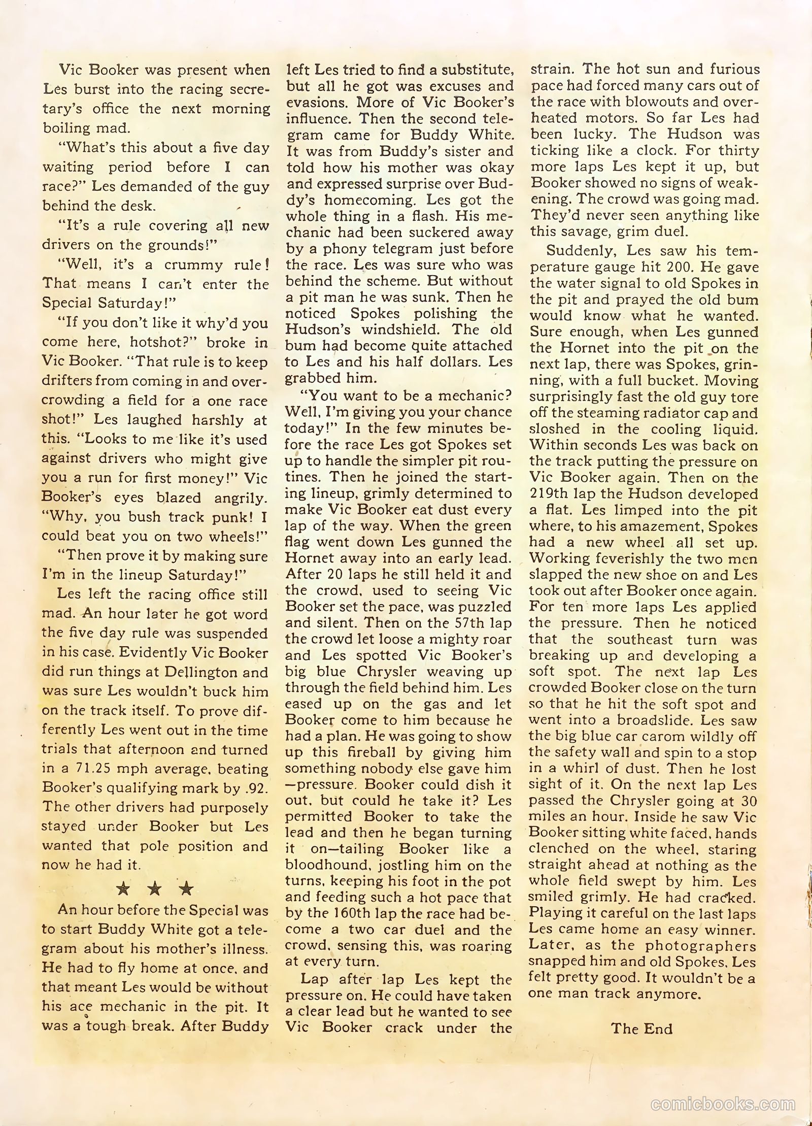 Hot Rod and Speedway Comics #5 — page 20 of 36