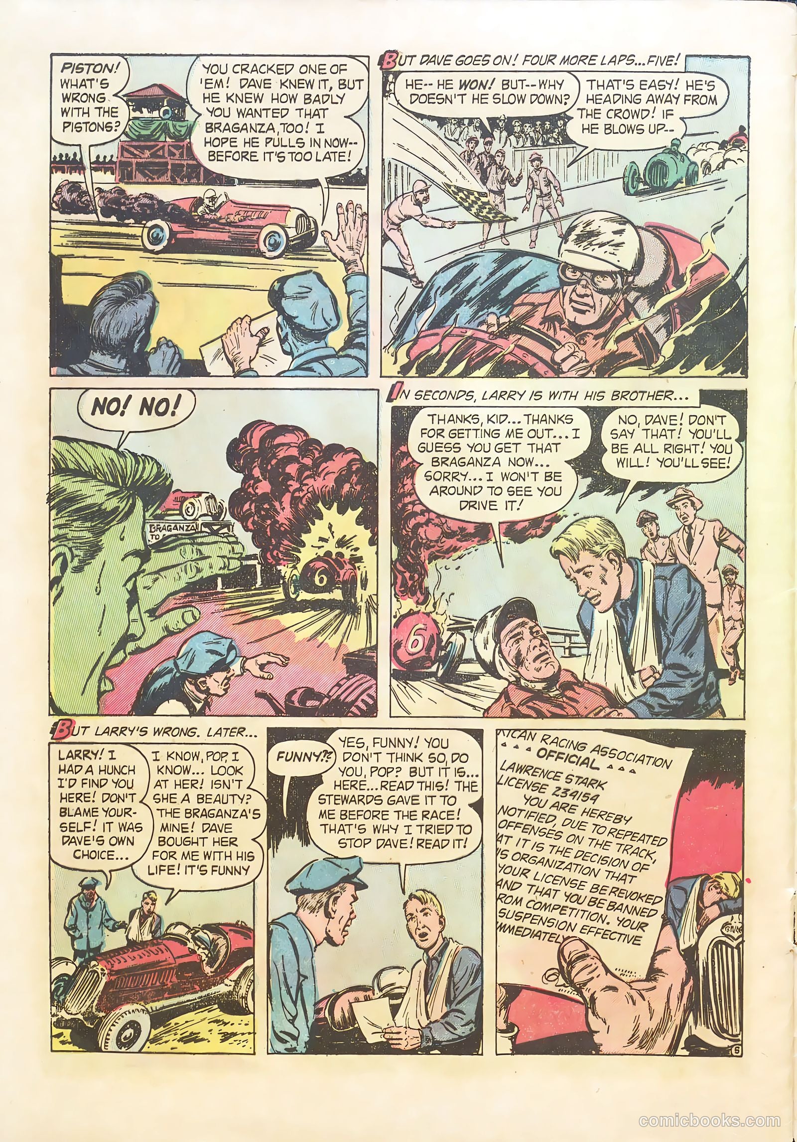 Hot Rod and Speedway Comics #5 — page 32 of 36