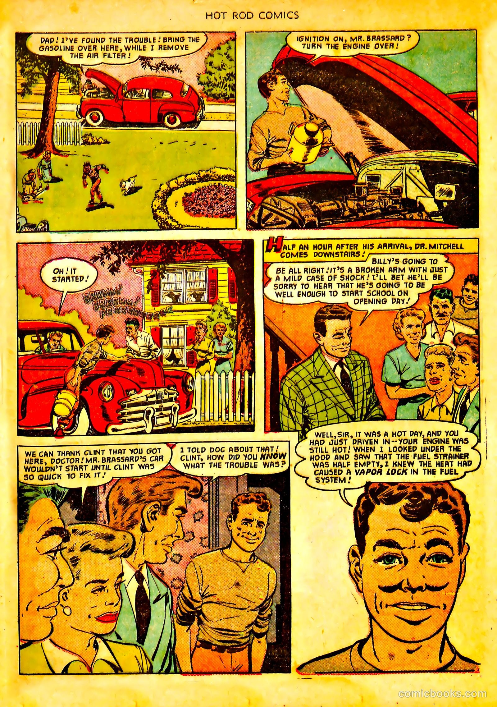 Hot Rod Comics #1 — page 32 of 35