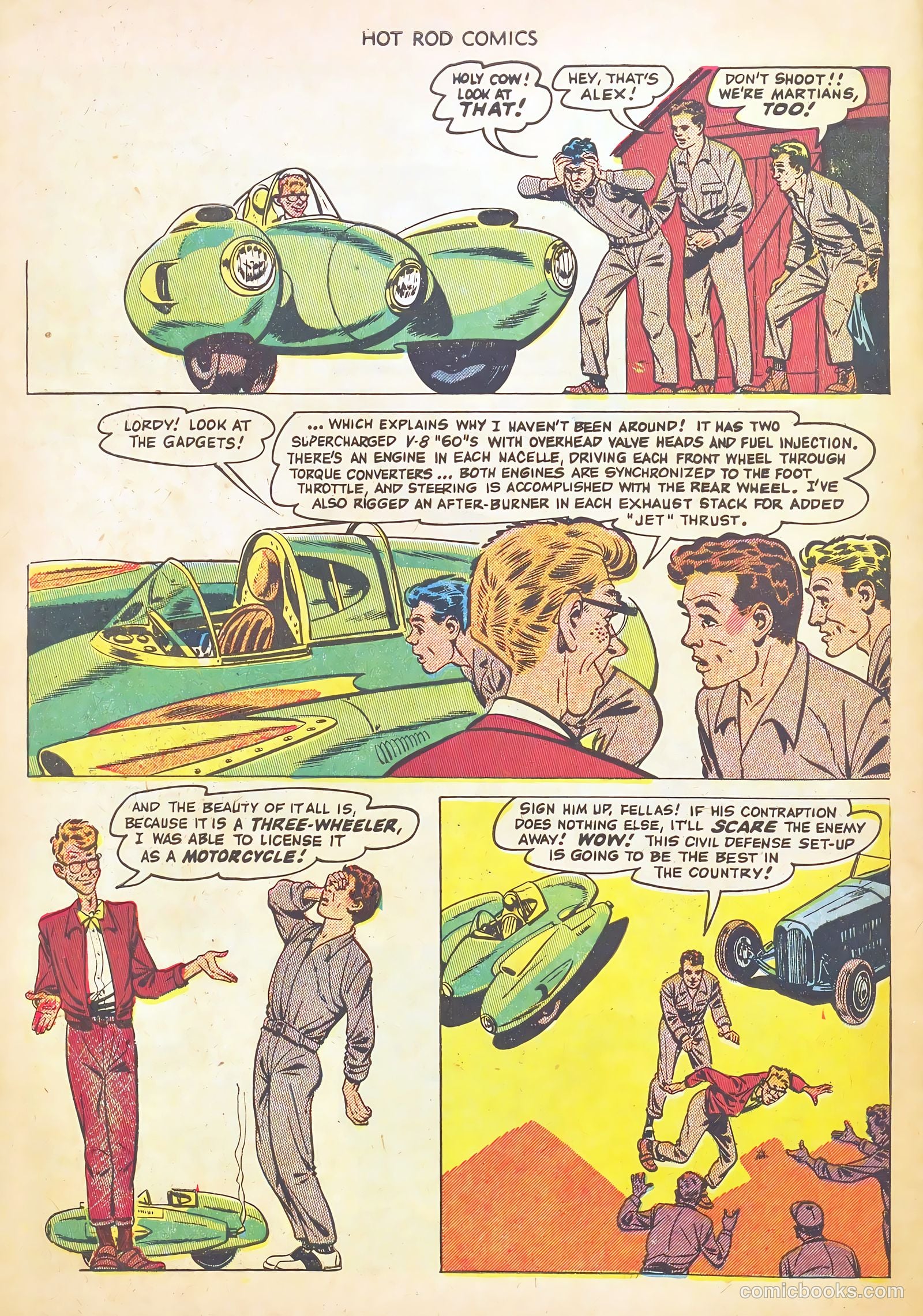 Hot Rod Comics #2 — page 33 of 36