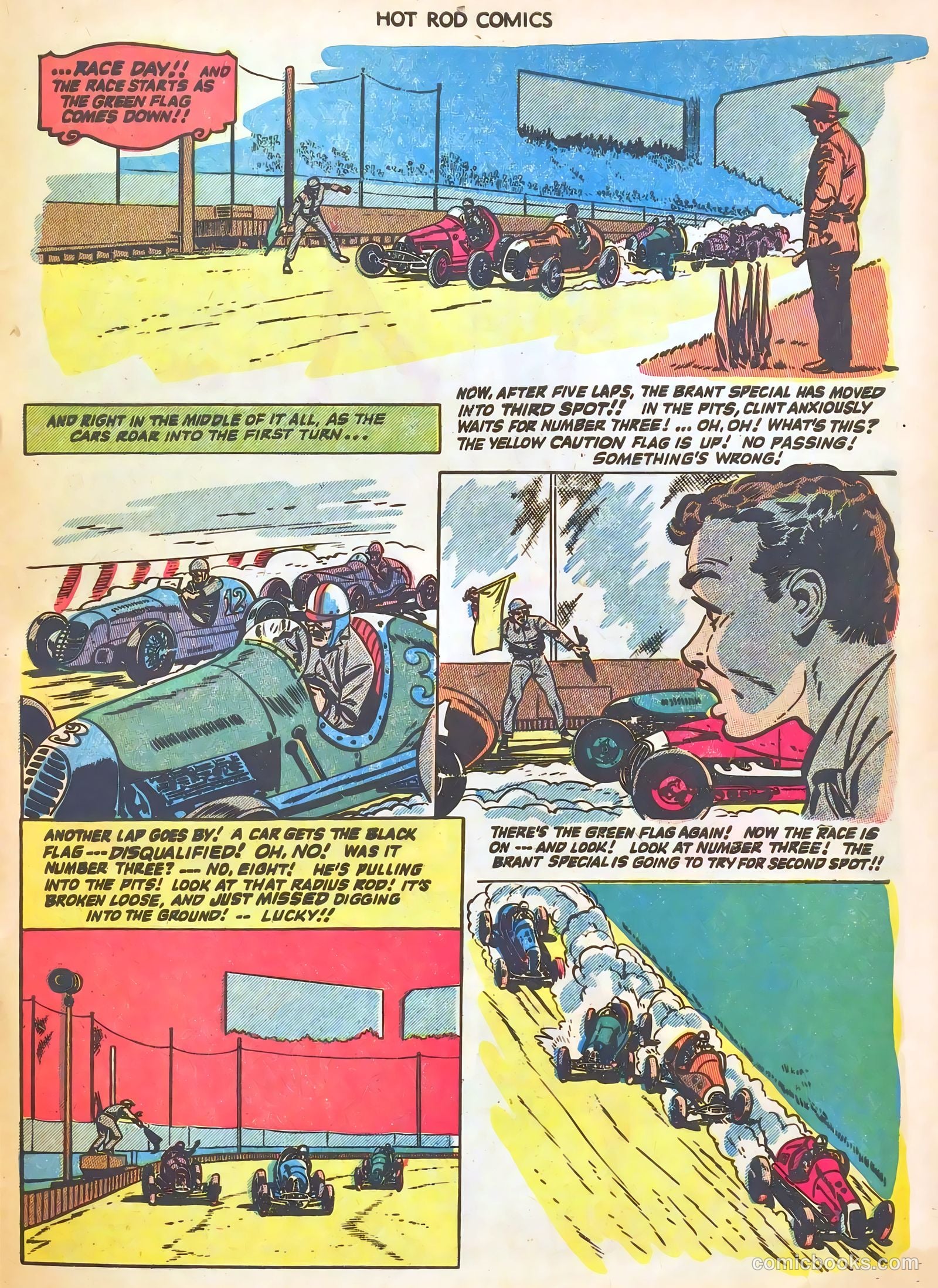 Hot Rod Comics #3 — page 32 of 36