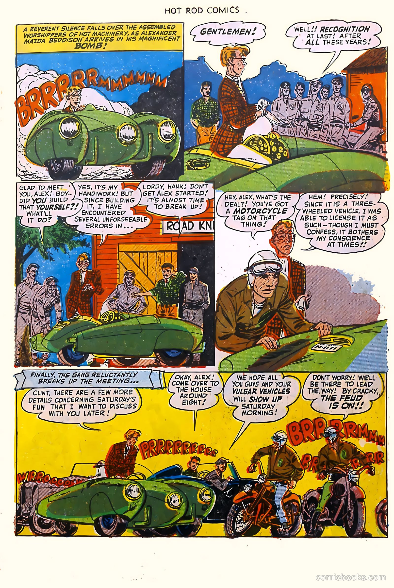Hot Rod Comics #4 — page 28 of 37