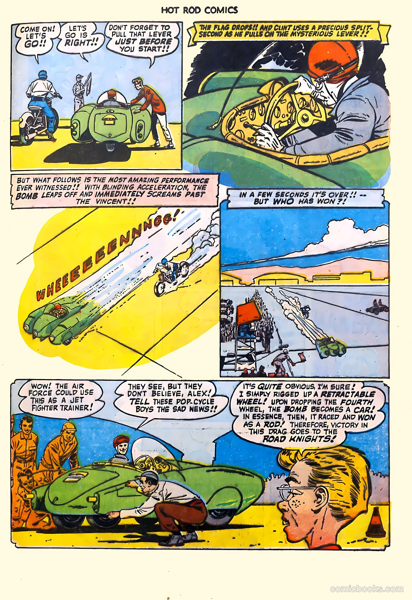 Hot Rod Comics #4 — page 34 of 37