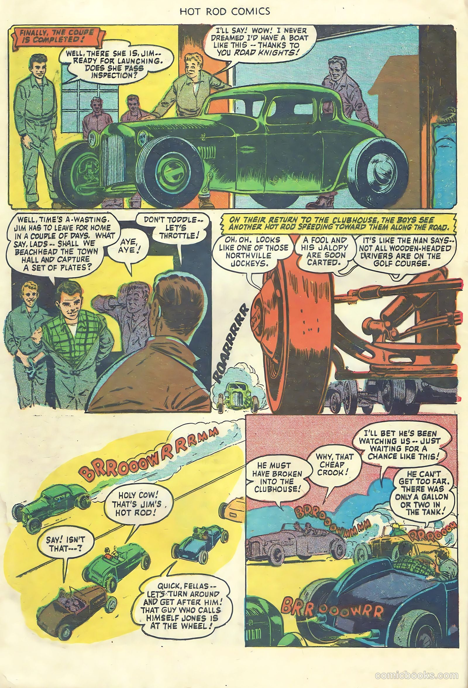 Hot Rod Comics #5 — page 8 of 35