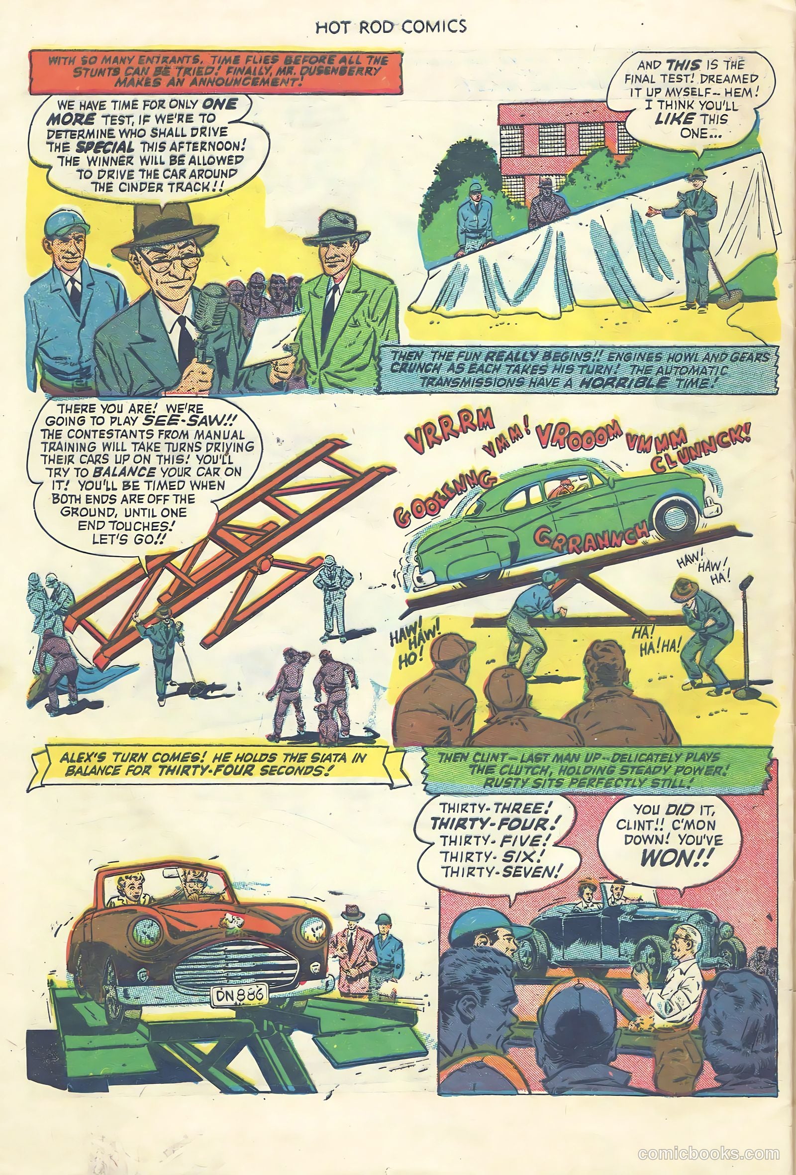 Hot Rod Comics #5 — page 31 of 35