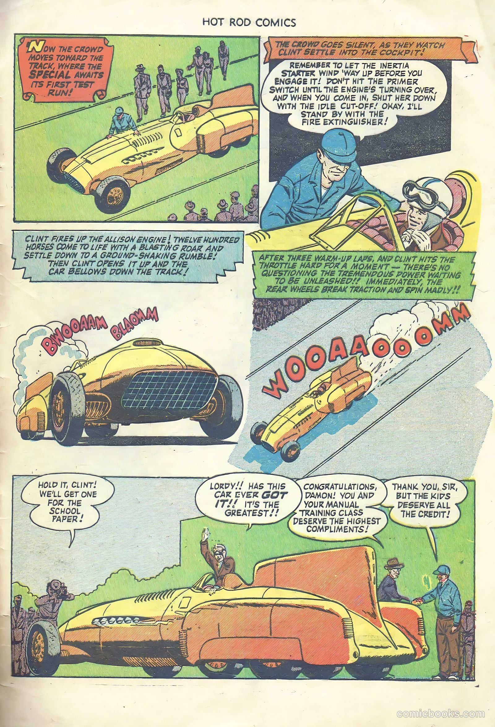Hot Rod Comics #5 — page 32 of 35