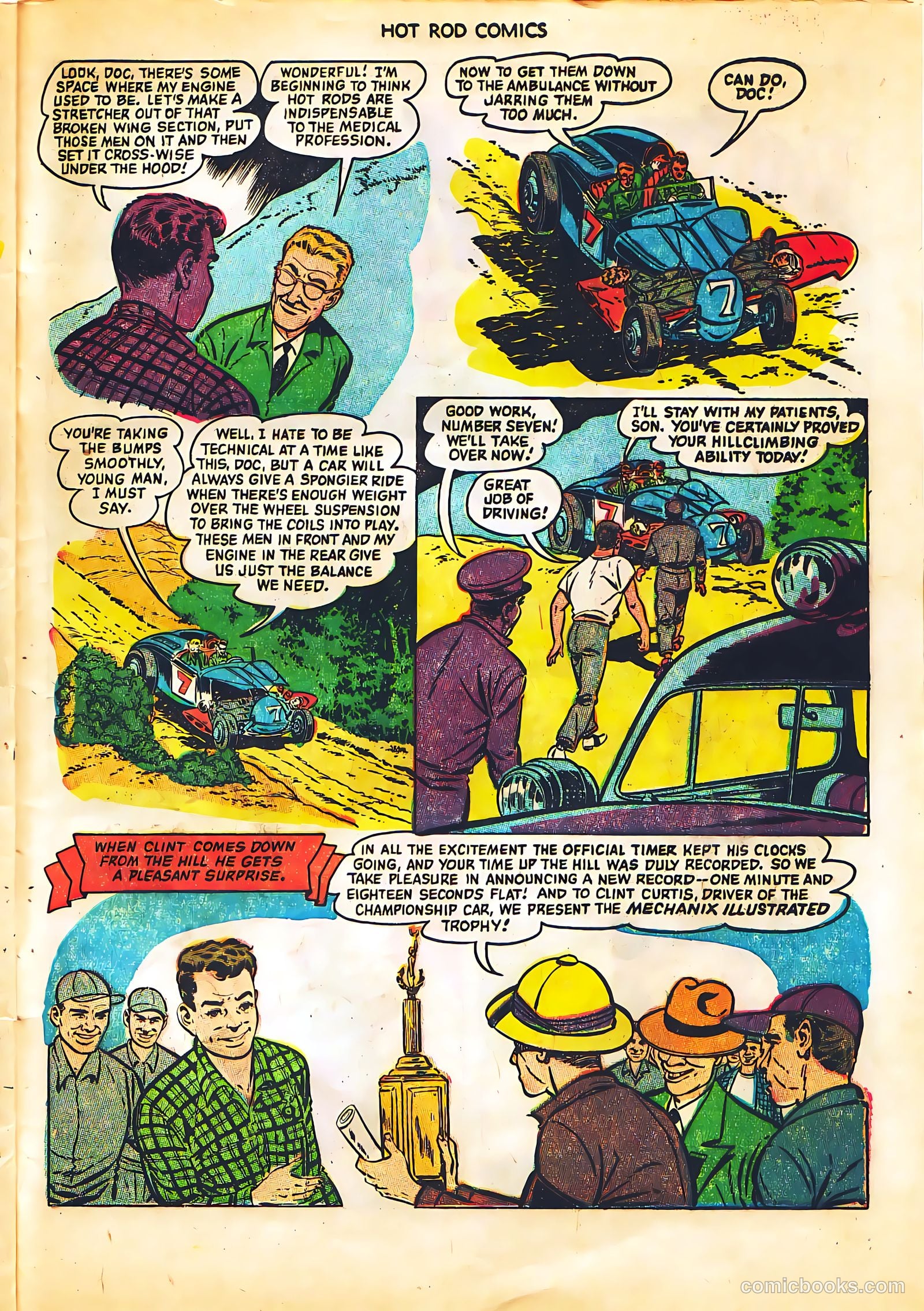 Hot Rod Comics #6 — page 34 of 37