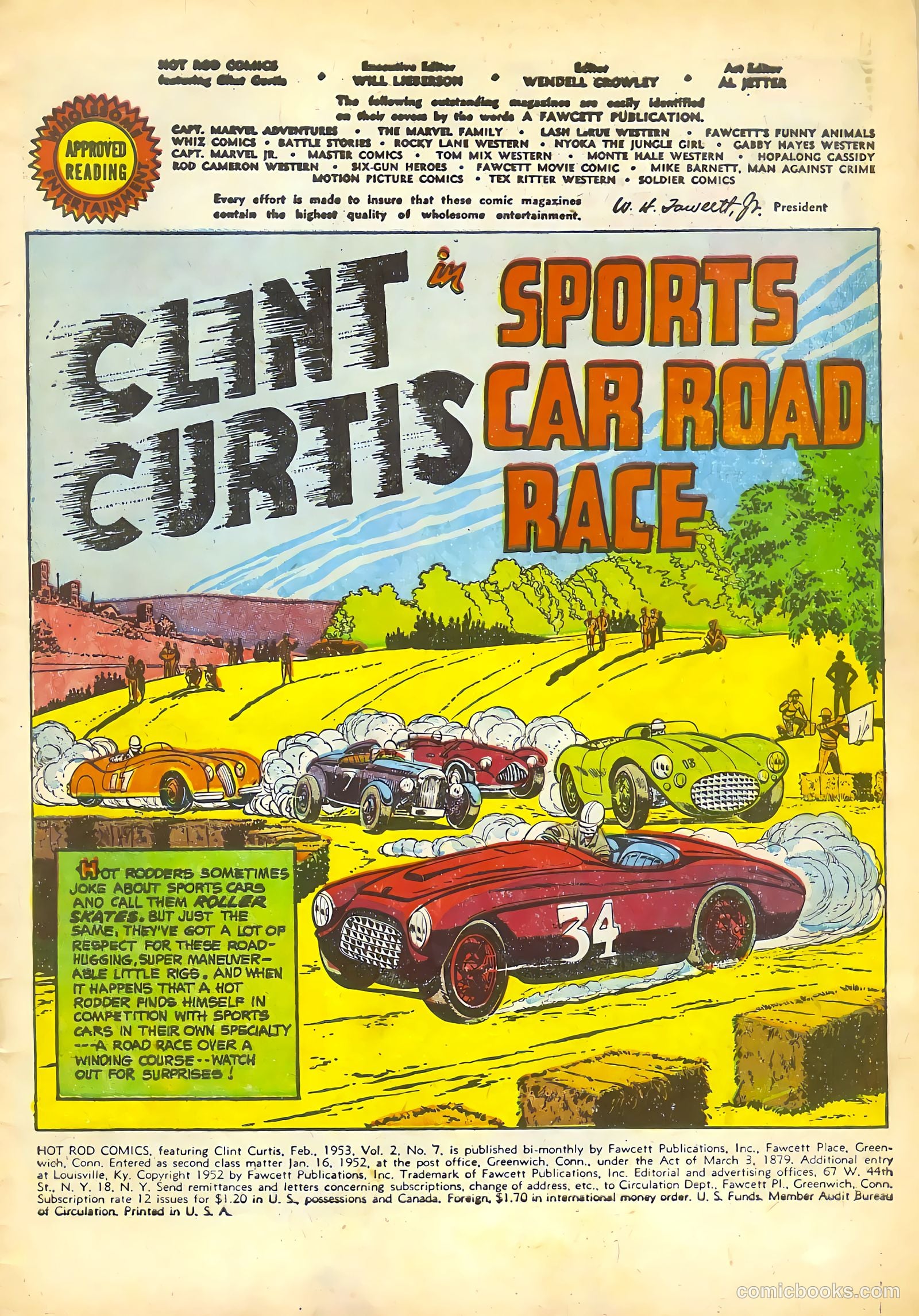 Hot Rod Comics #7 — page 3 of 36