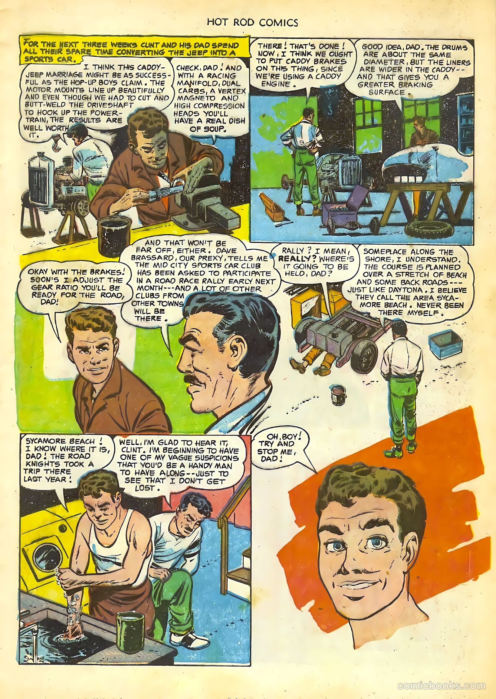 Hot Rod Comics #7 — page 9 of 36