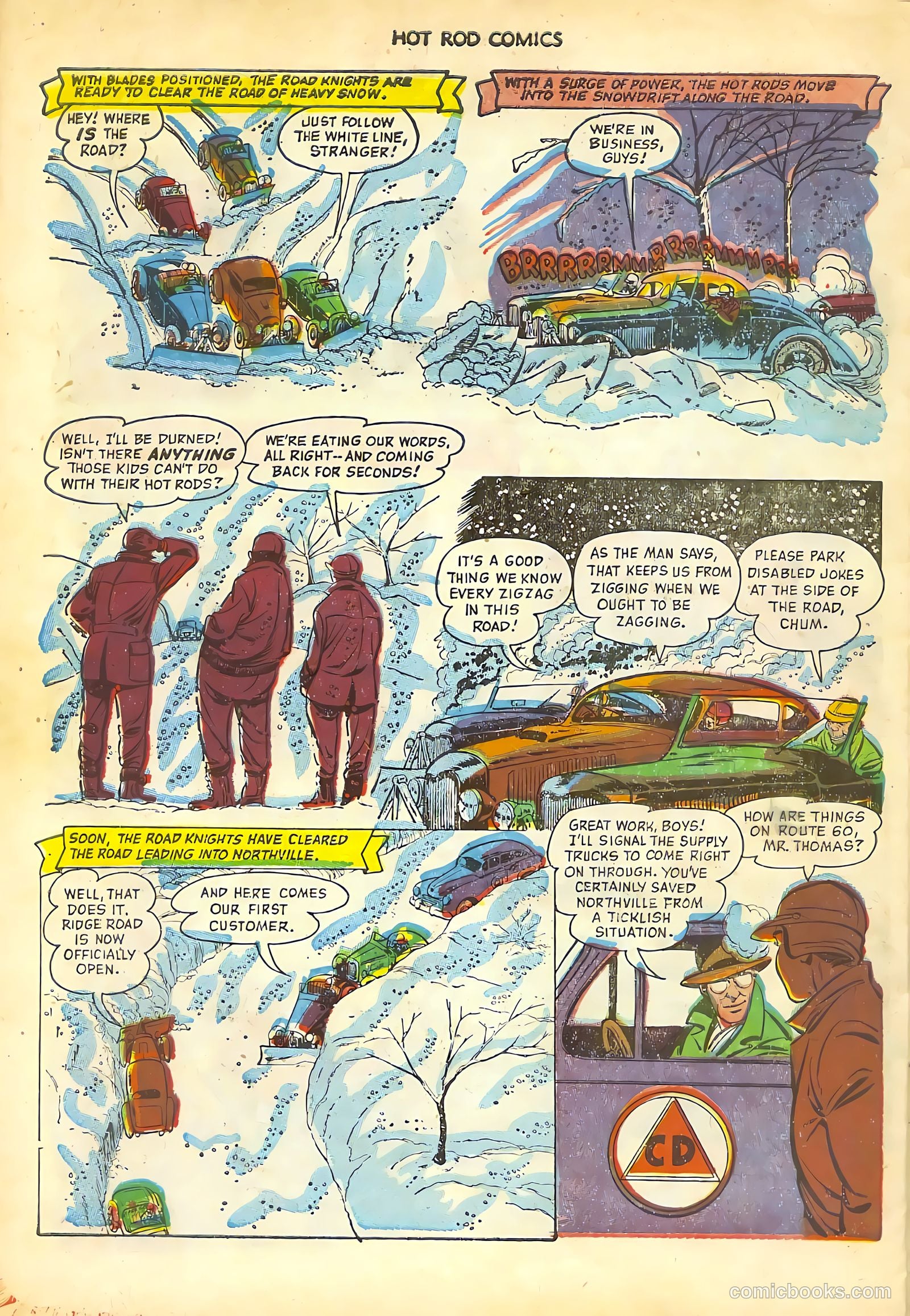 Hot Rod Comics #7 — page 30 of 36