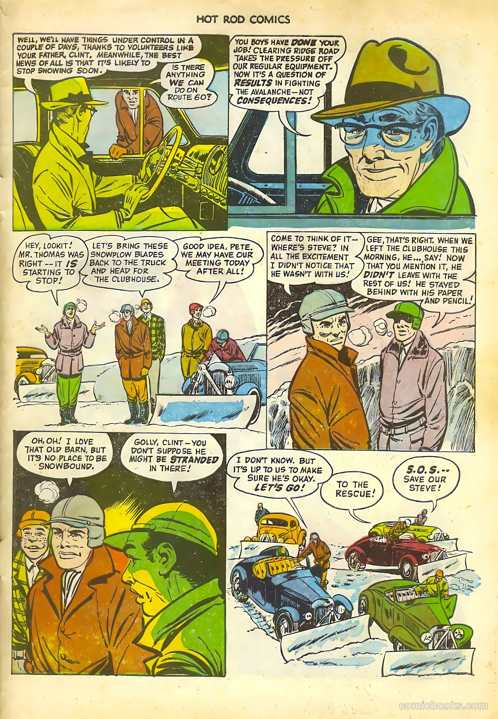 Hot Rod Comics #7 — page 31 of 36